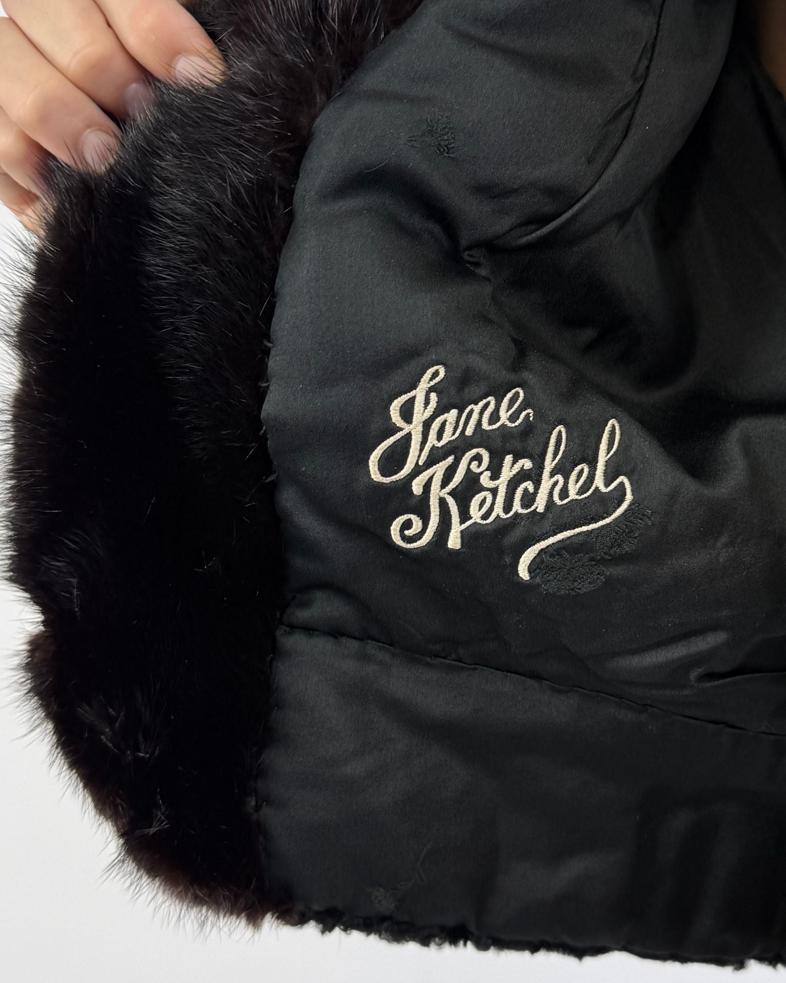 50s Classic Curly Lamb Jacket