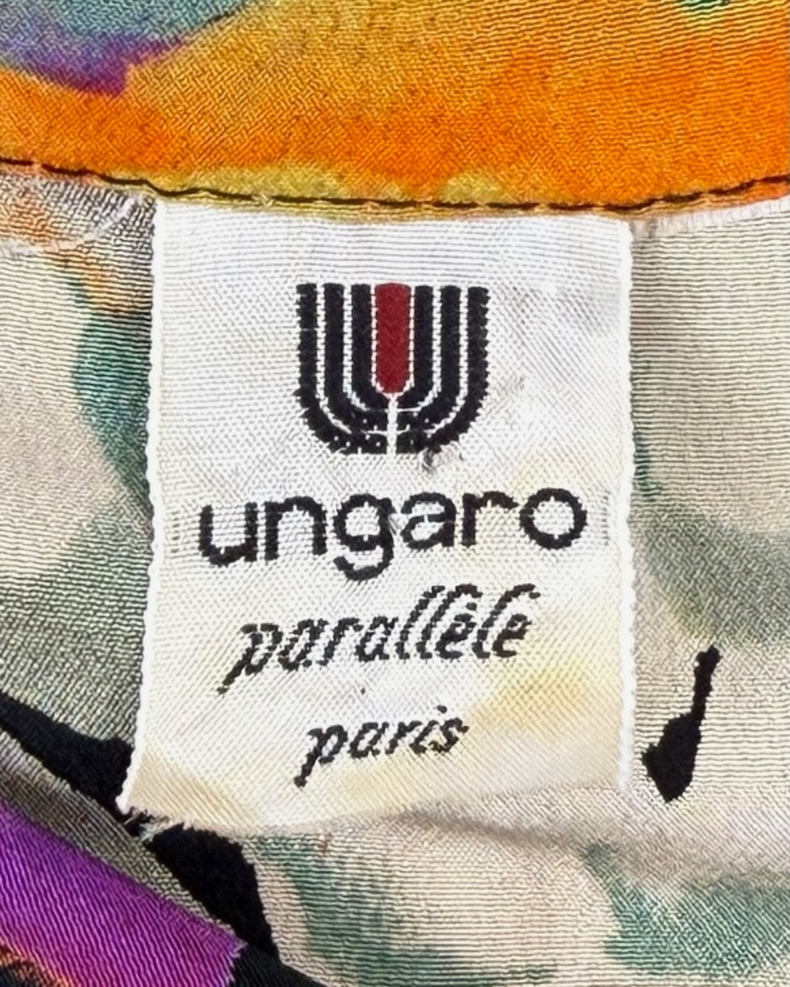 Ungaro Moody Floral Blouse