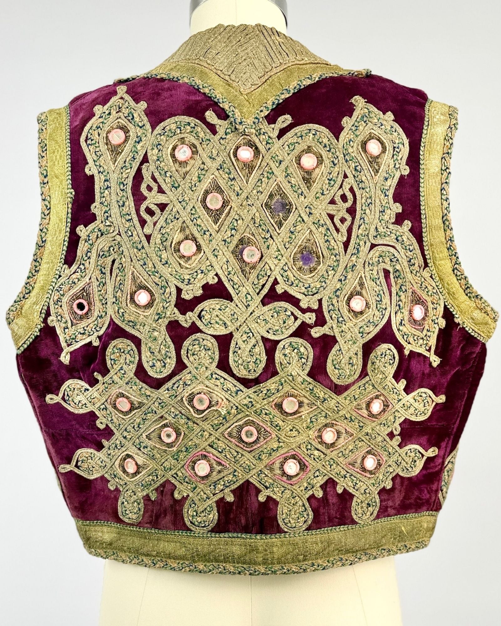 Purple Moroccan Vest