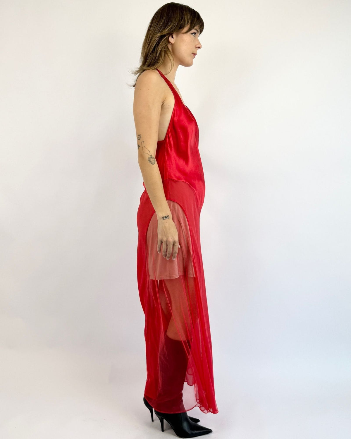 Victorias Secret Gold Label Silk Dress