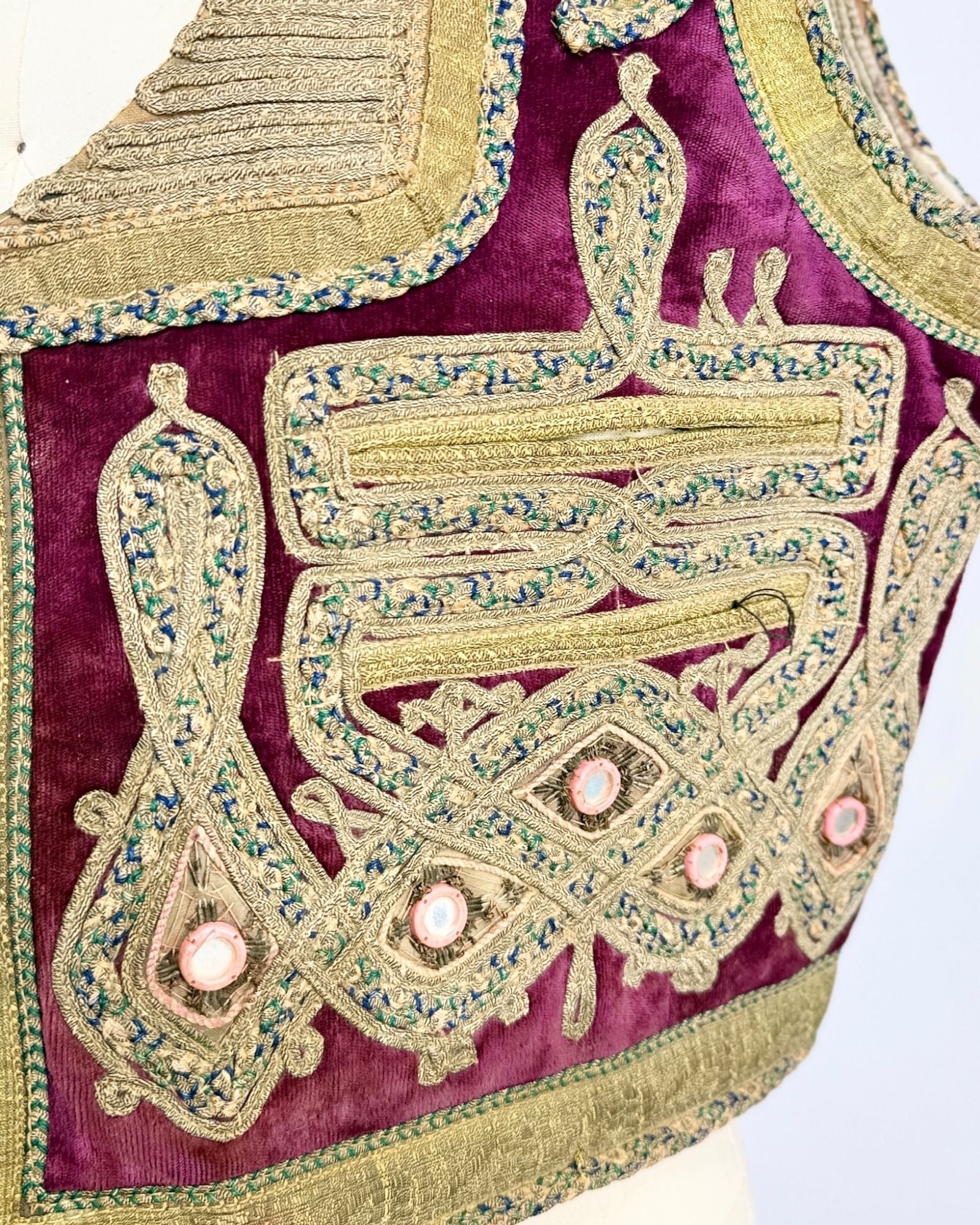 Purple Moroccan Vest