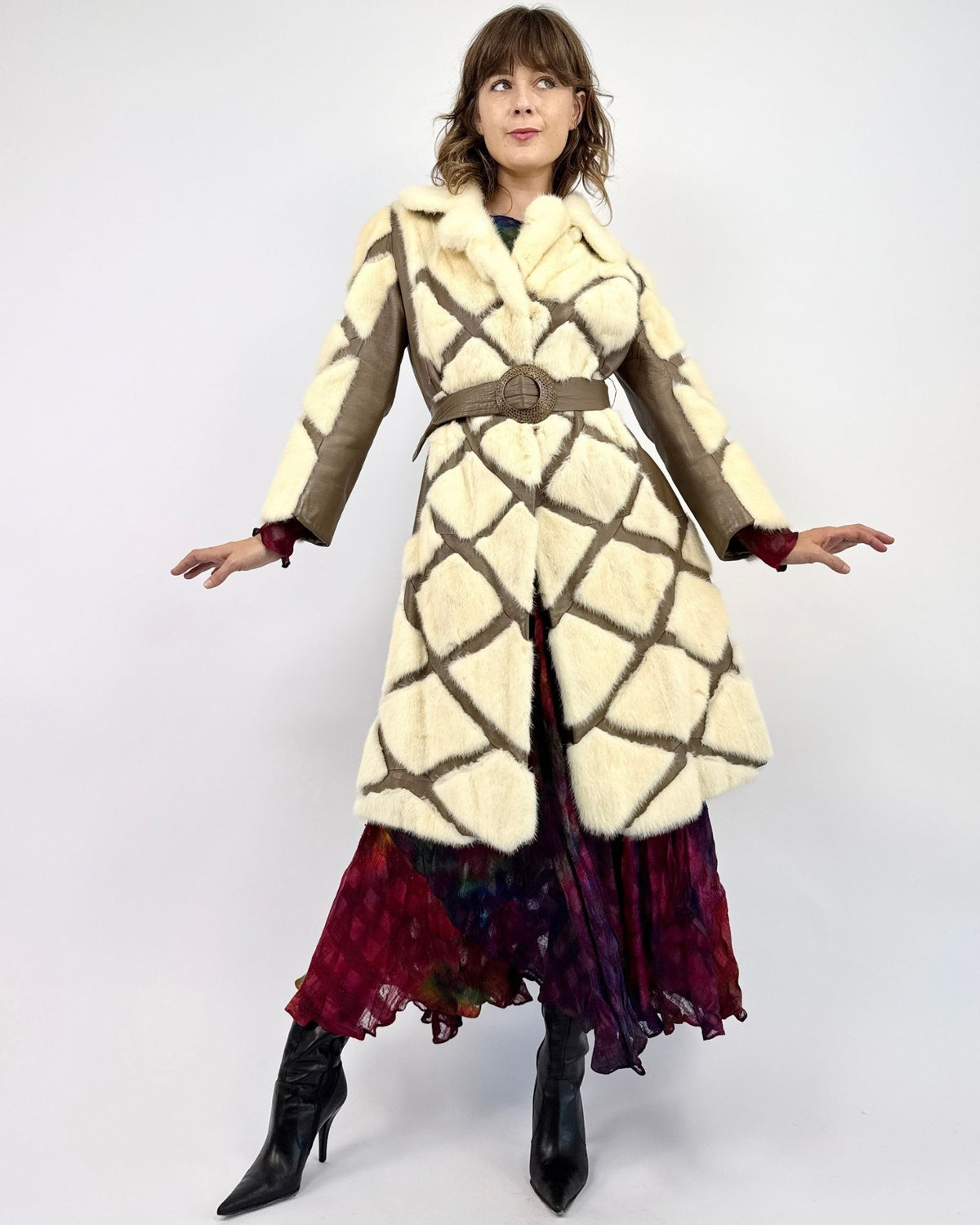 Cut Like Diamonds Mink Coat