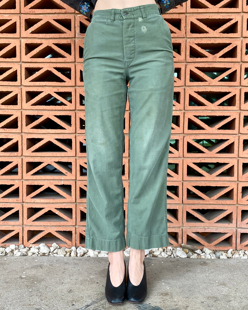 Green Fatigue Pants