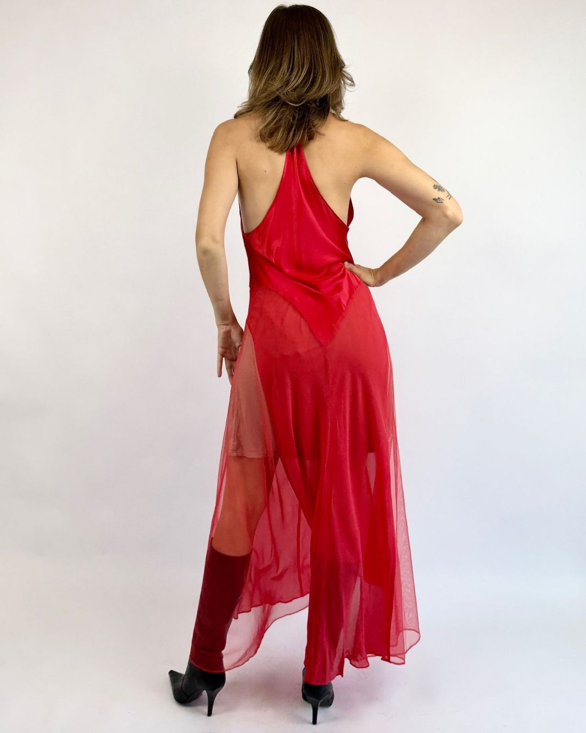 Victorias Secret Gold Label Silk Dress