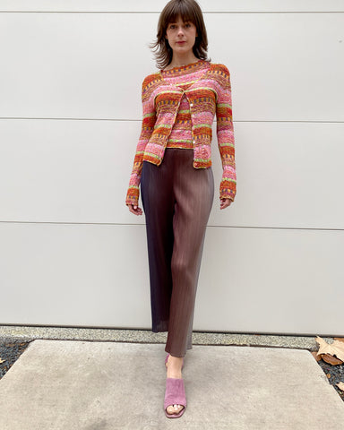 Sunset Missoni Cardigan Tank Set