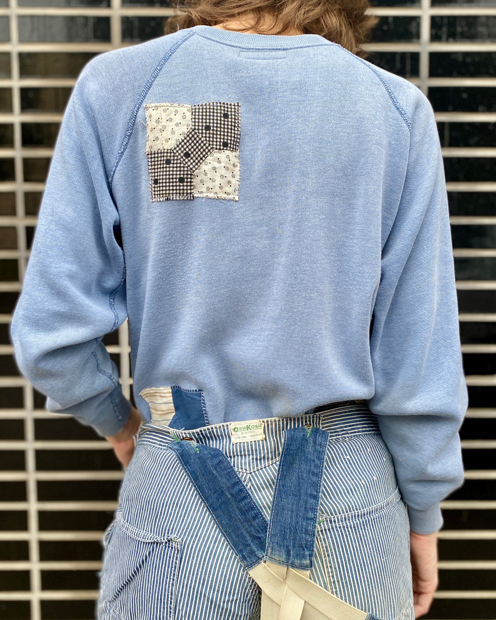 Baby Blue Bow Sweatshirt