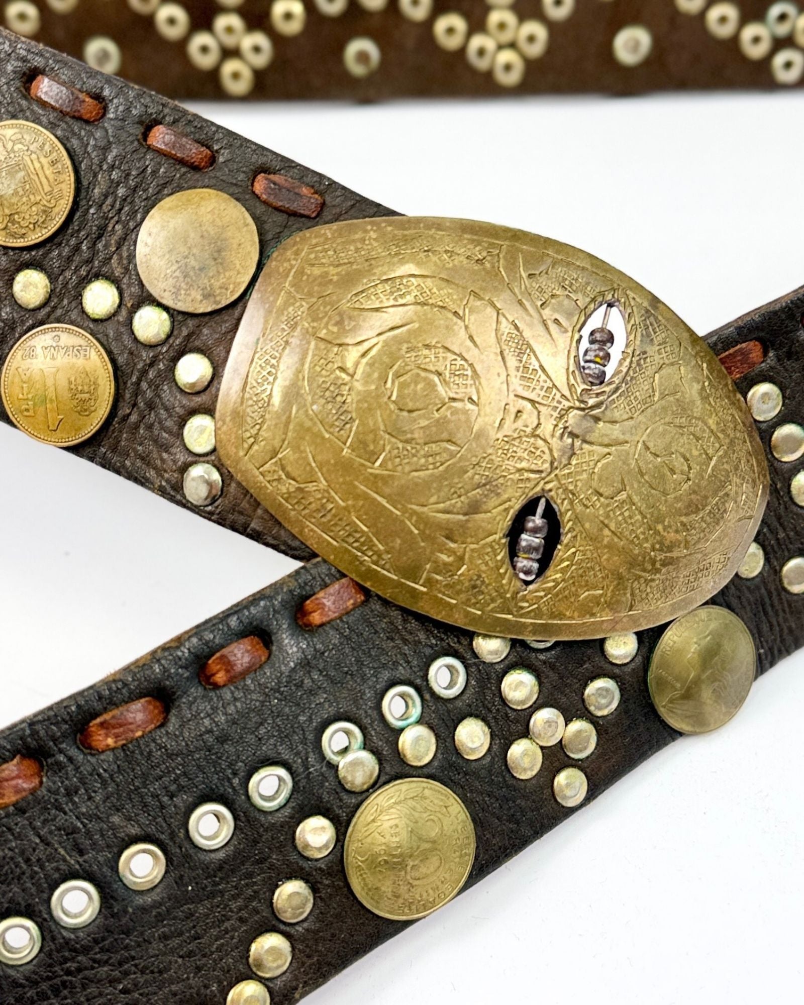 Moroccan Coin Belt