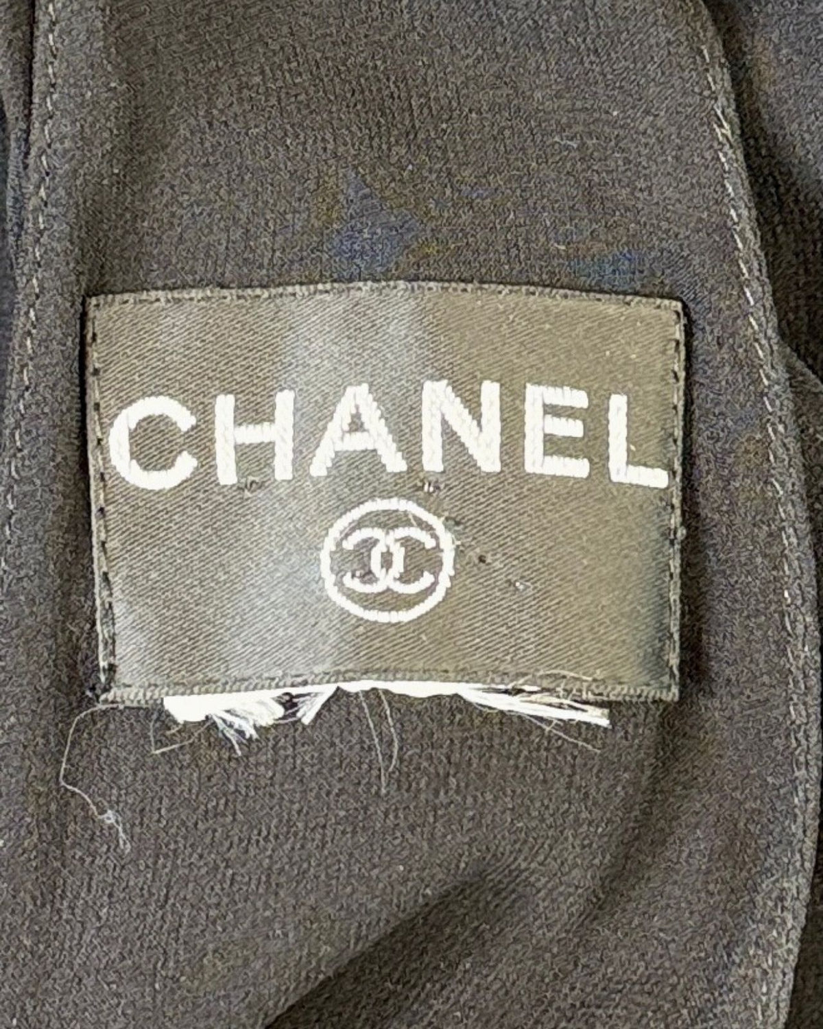 Chanel F/W 2009 Chiffon Shadows Dress