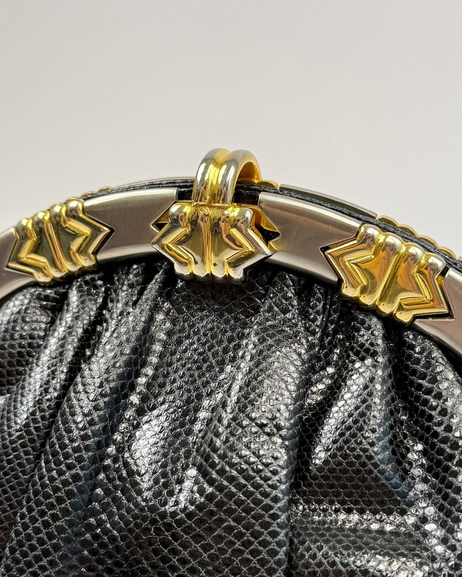 Judith Leiber Snakeskin Evening Bag