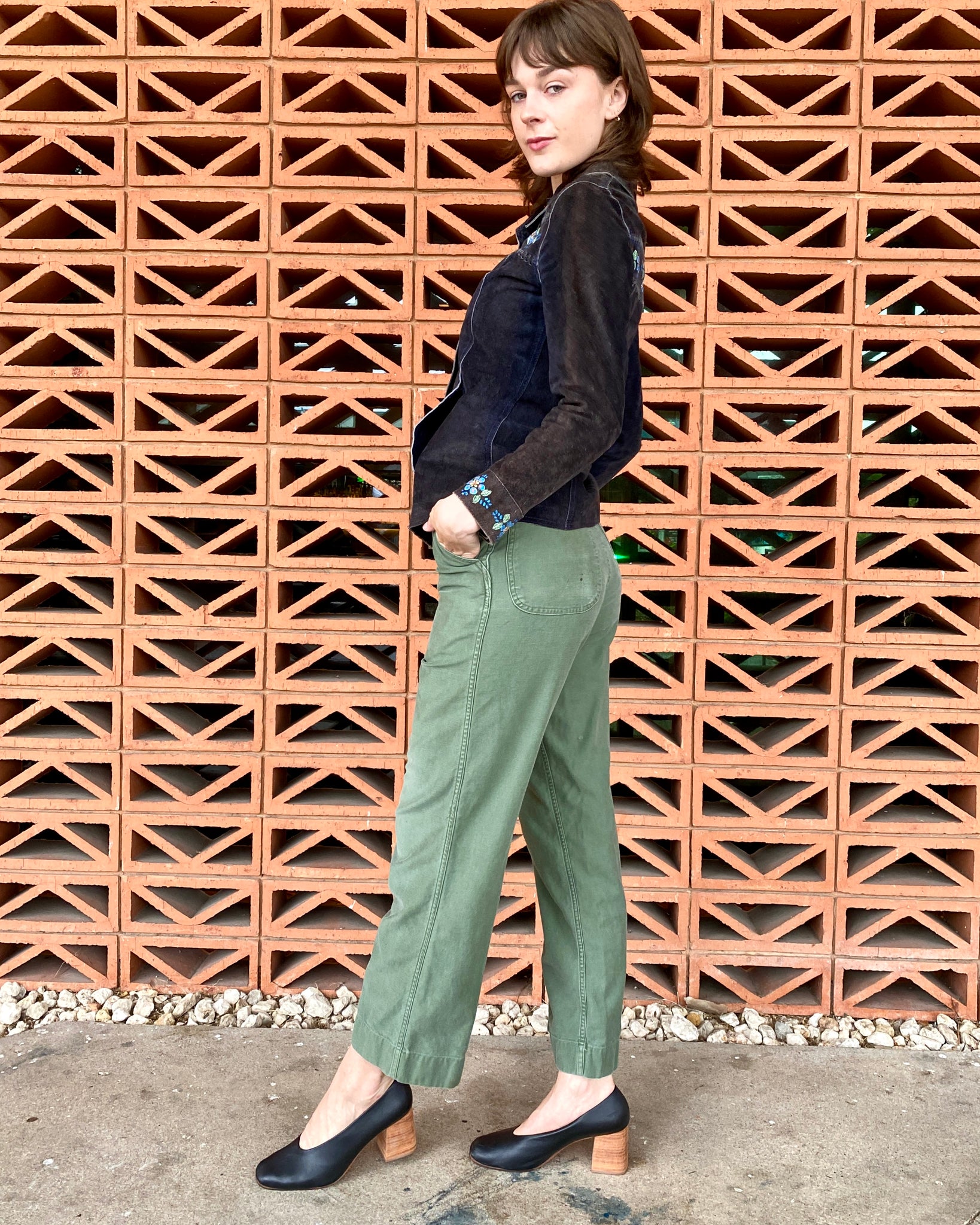 Green Fatigue Pants