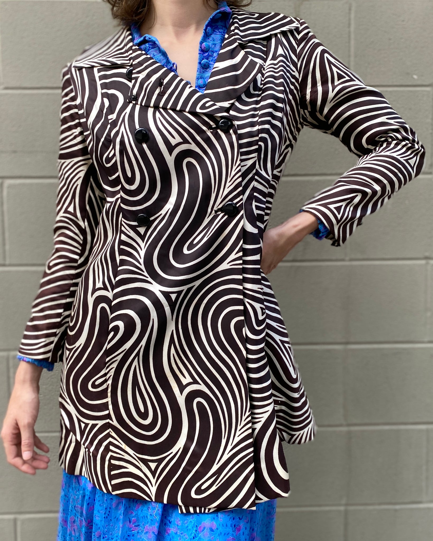 1960's Swirl Coat