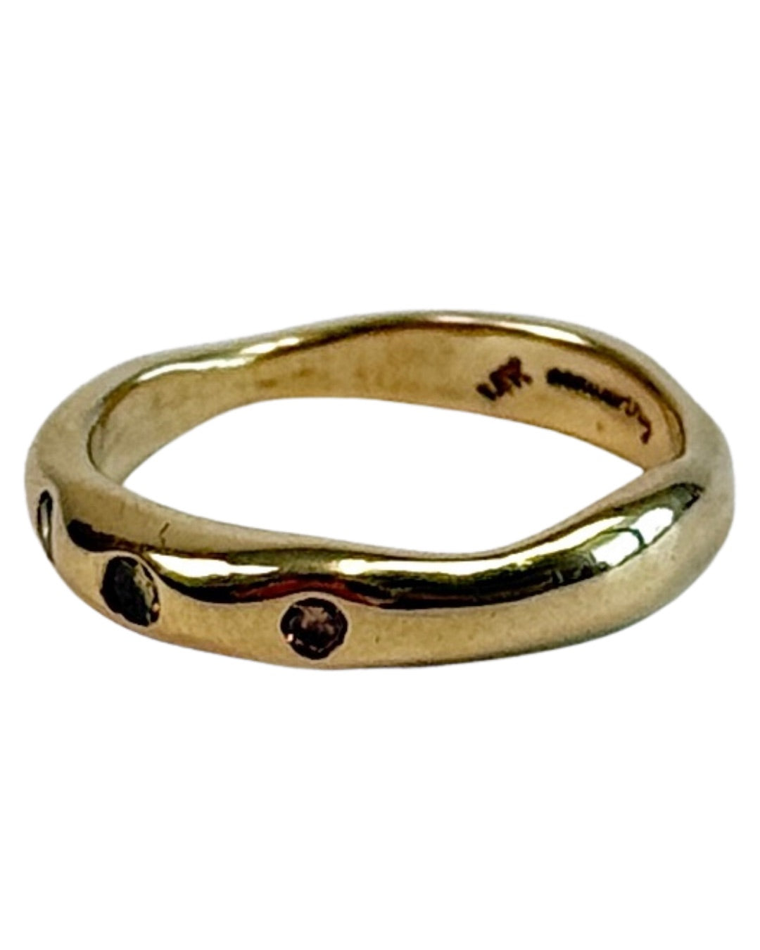 Seaworthy 14k Gold 3 Color Diamond Ring