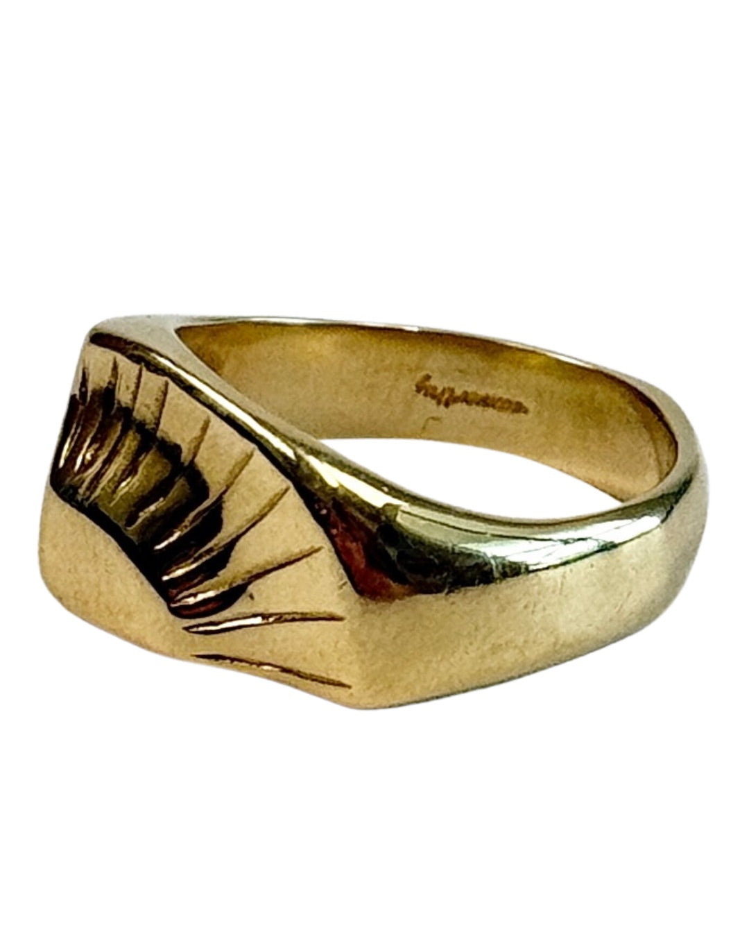 Seaworthy 10k Yellow Gold Rae Ring