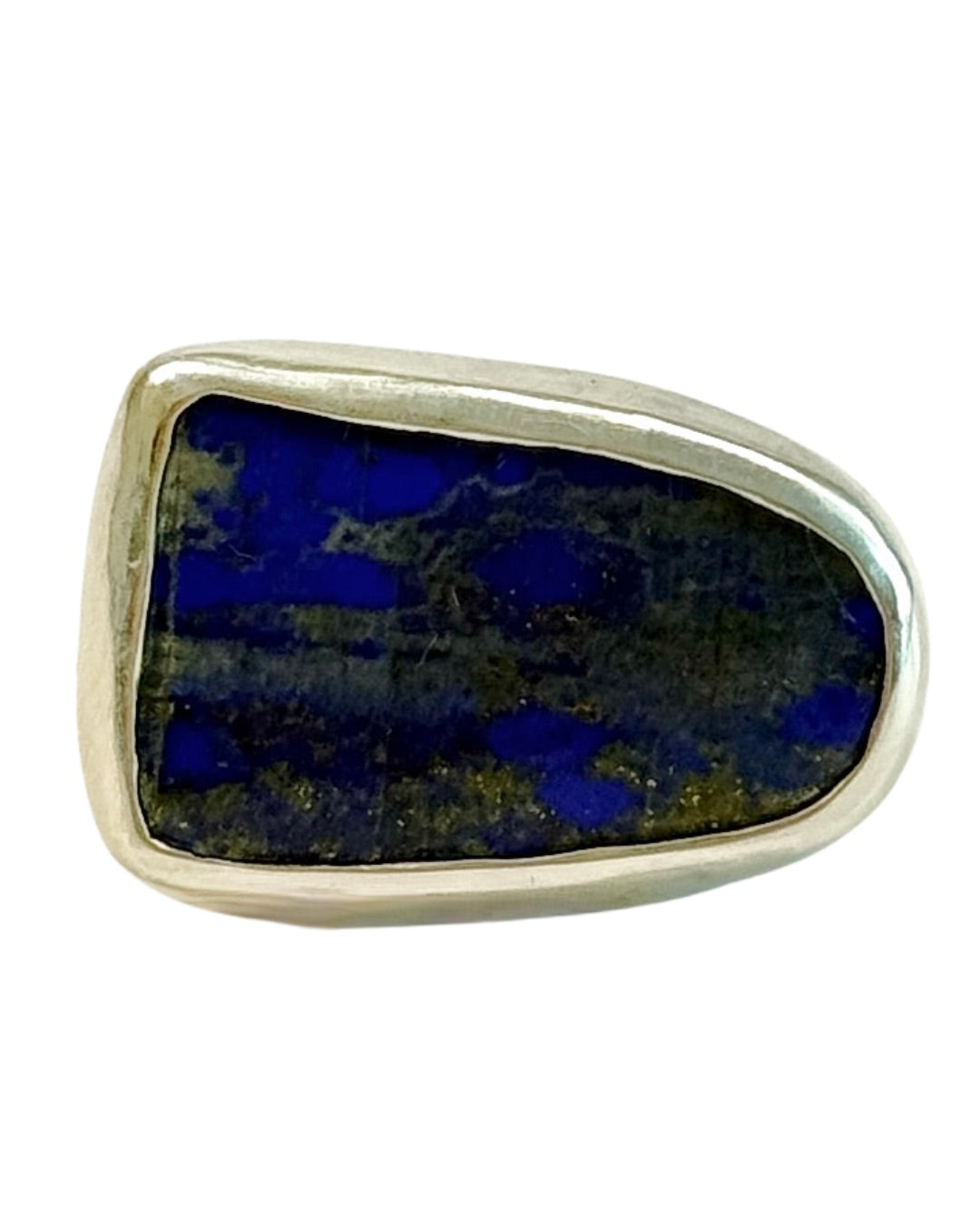 Seaworthy Lapis Hand Carved Sterling Silver