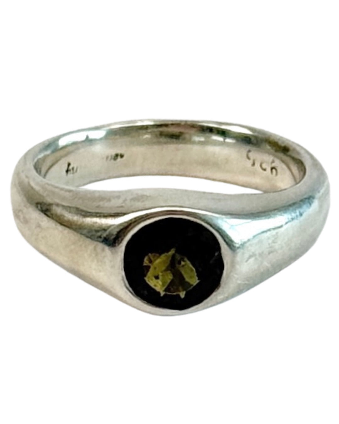 Seaworthy Astrid/Moldavite Sterling Silver