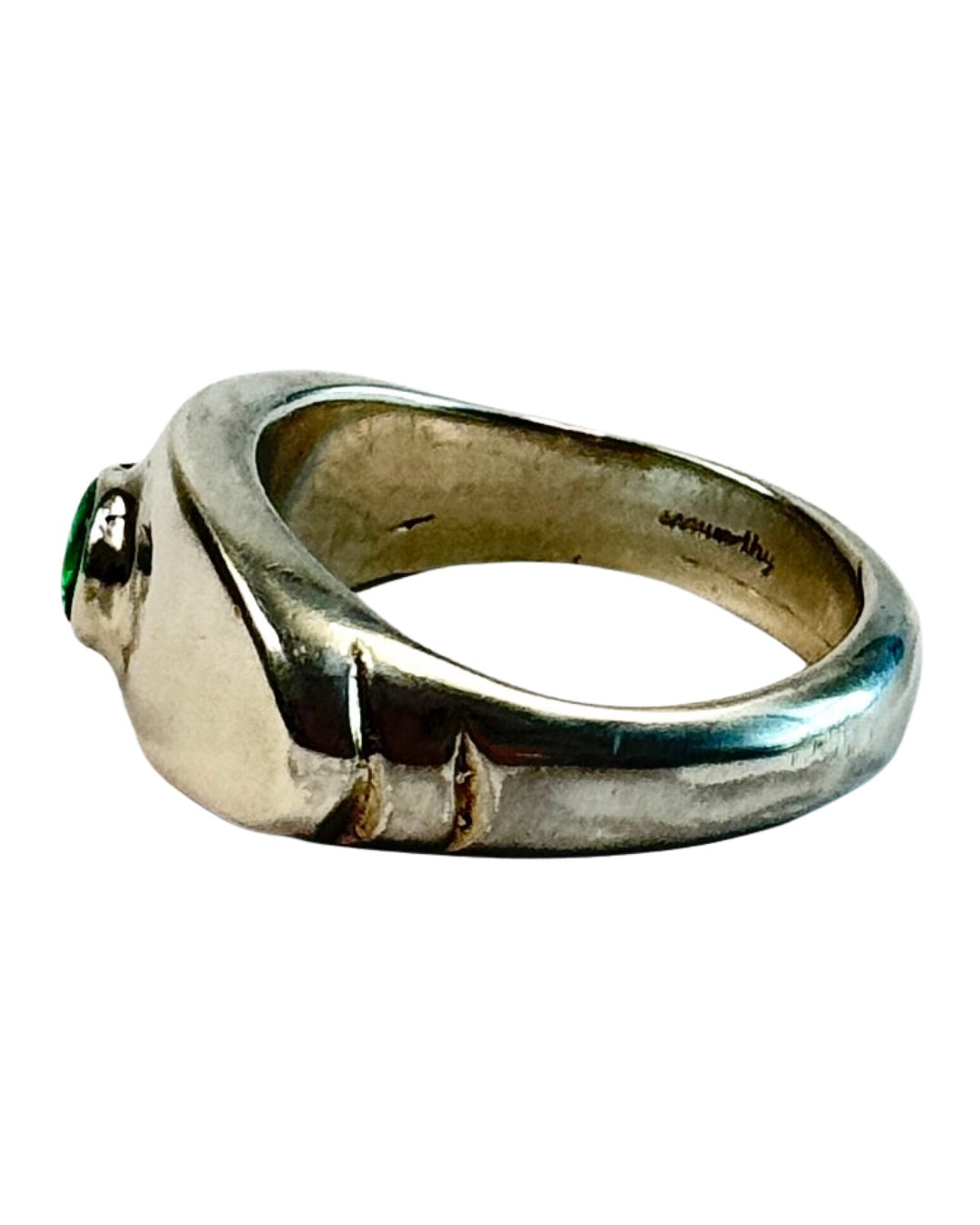 Seaworthy Opal Lyptae Round Australian Opal Sterling Silver