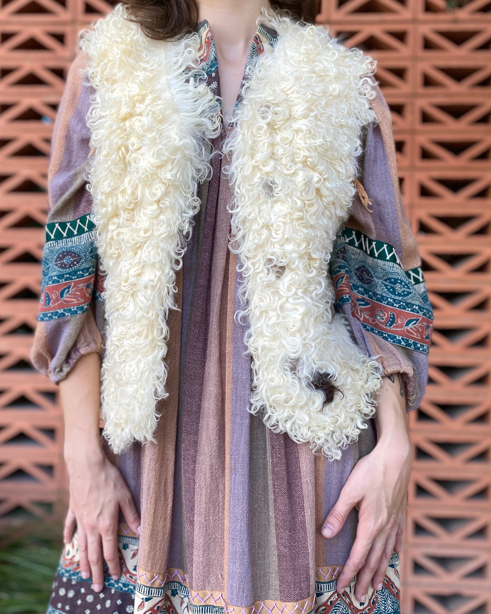 Highlander Curly Lamb Vest