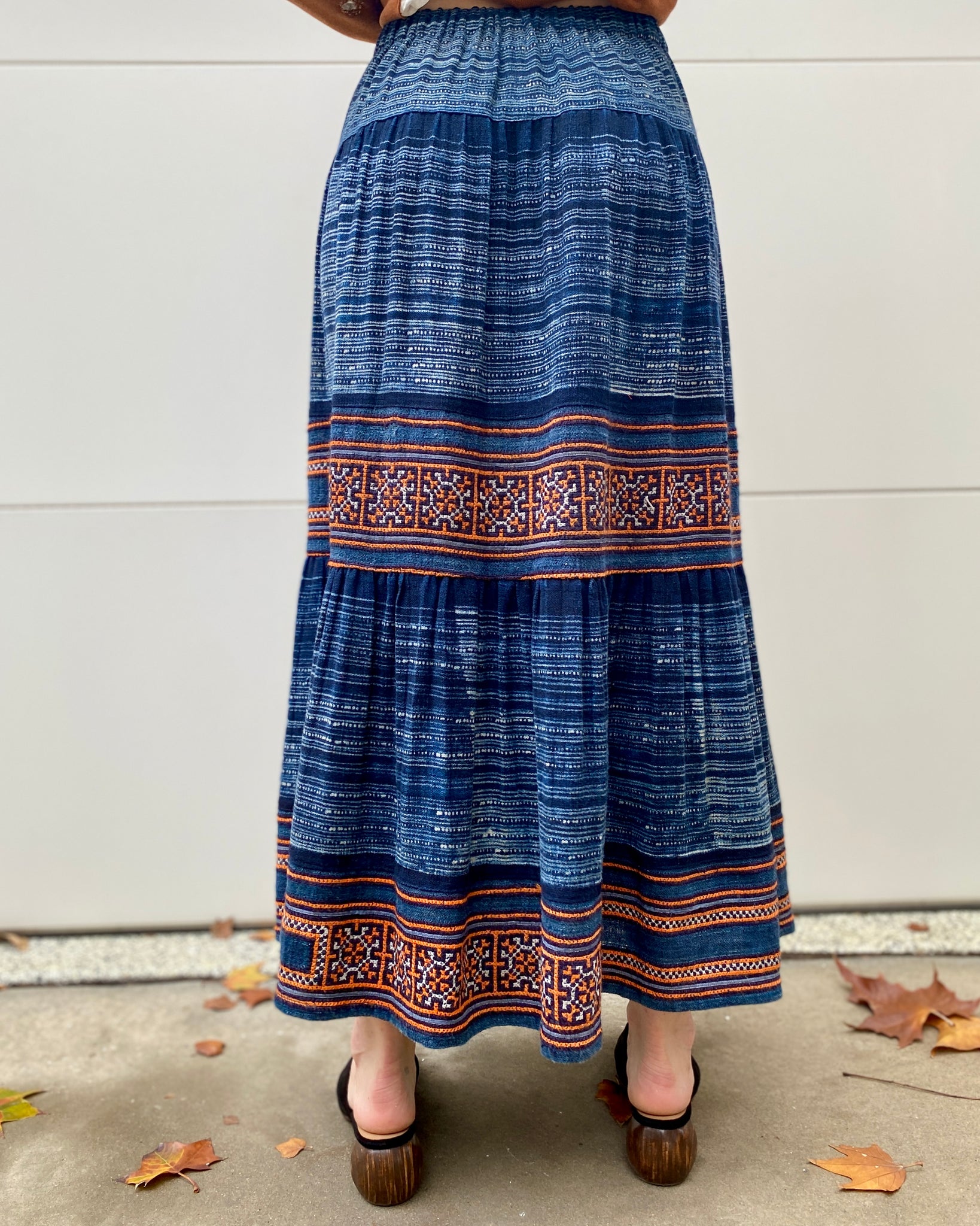 Sunset Thai Hmong Maxi Skirt