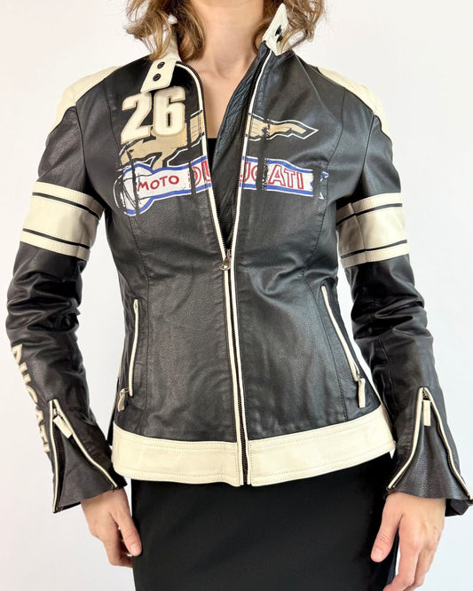 Ducati Racing Heart Leather Jacket