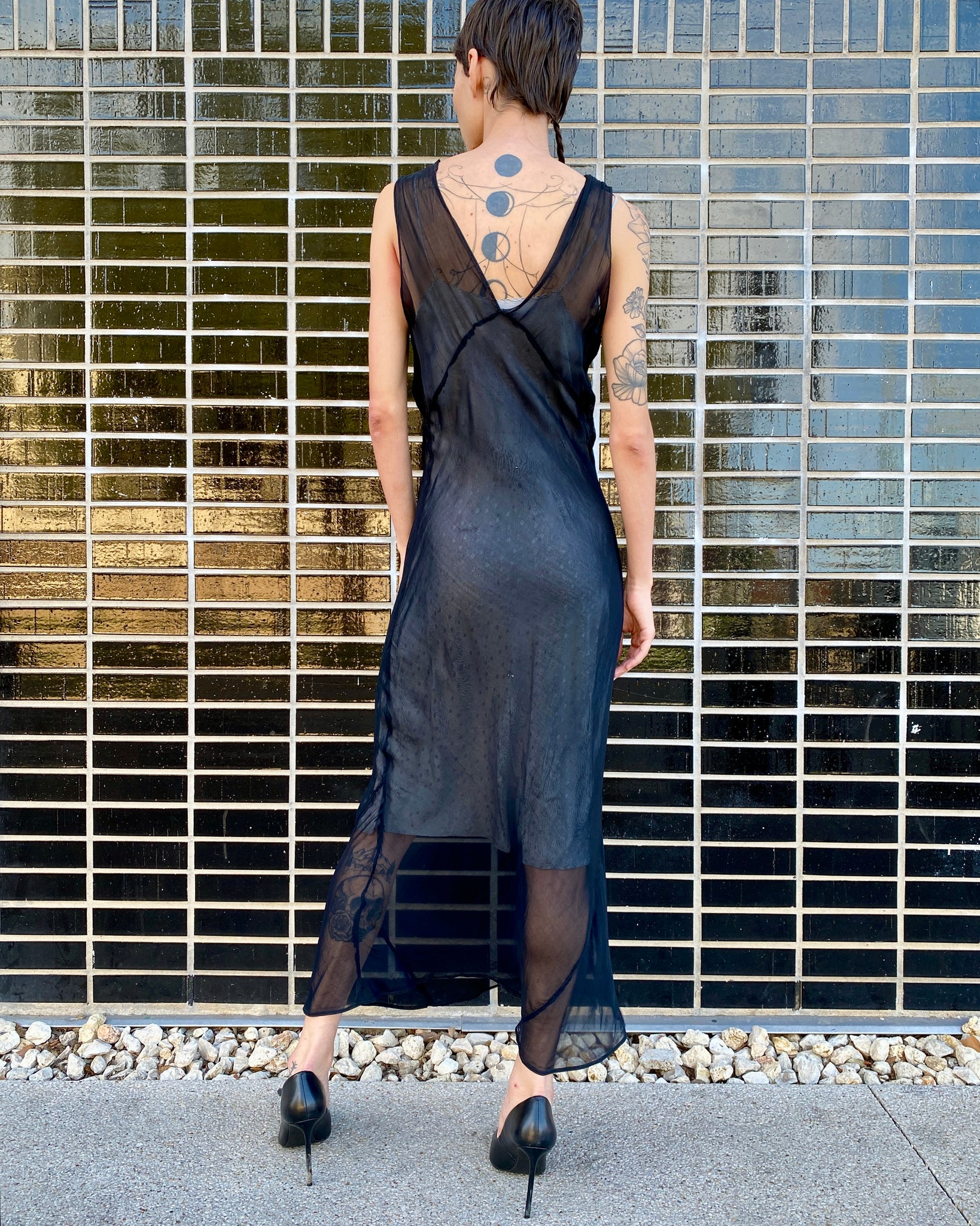 Morticia 30's Slip Dress