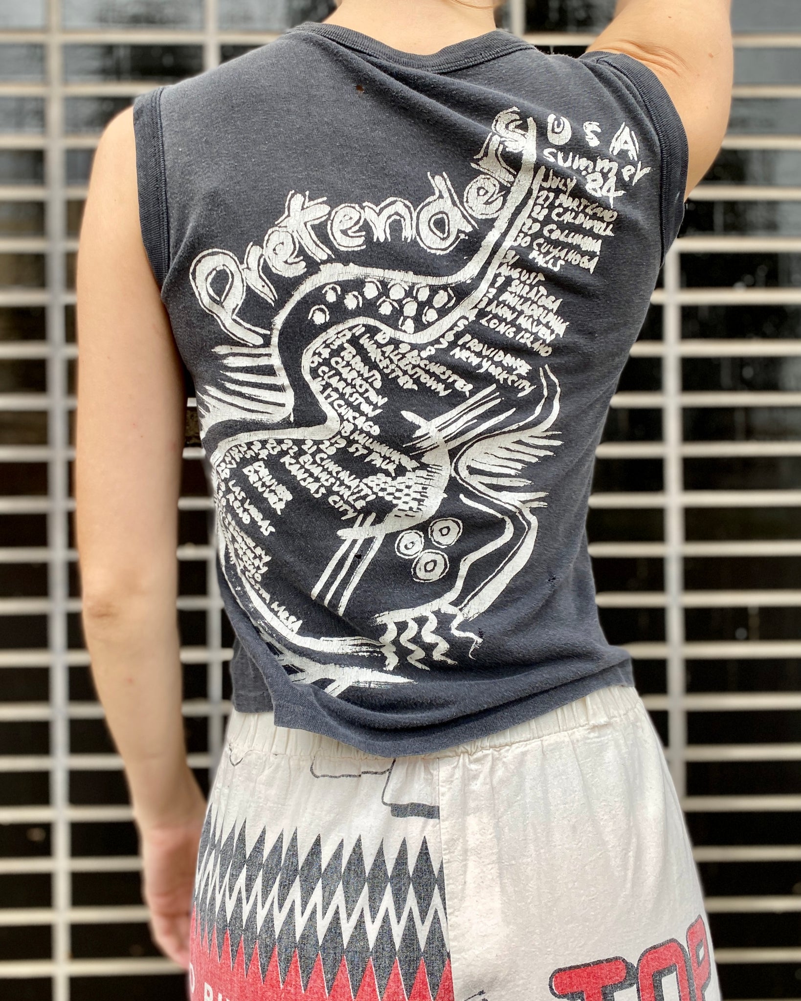 Pretenders 1984 Muscle Tee