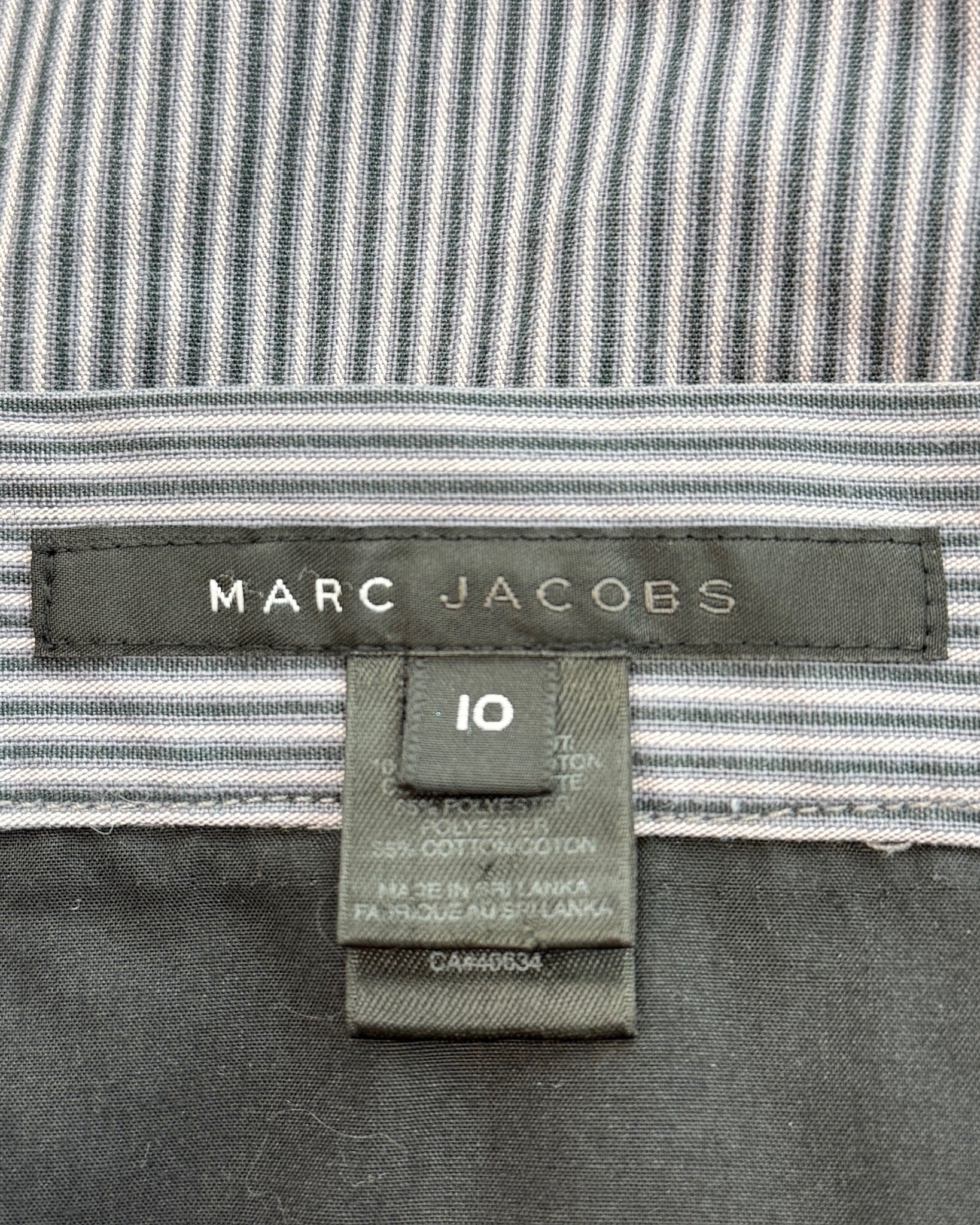 Marc Jacobs So Fetch Striped Mini Skirt
