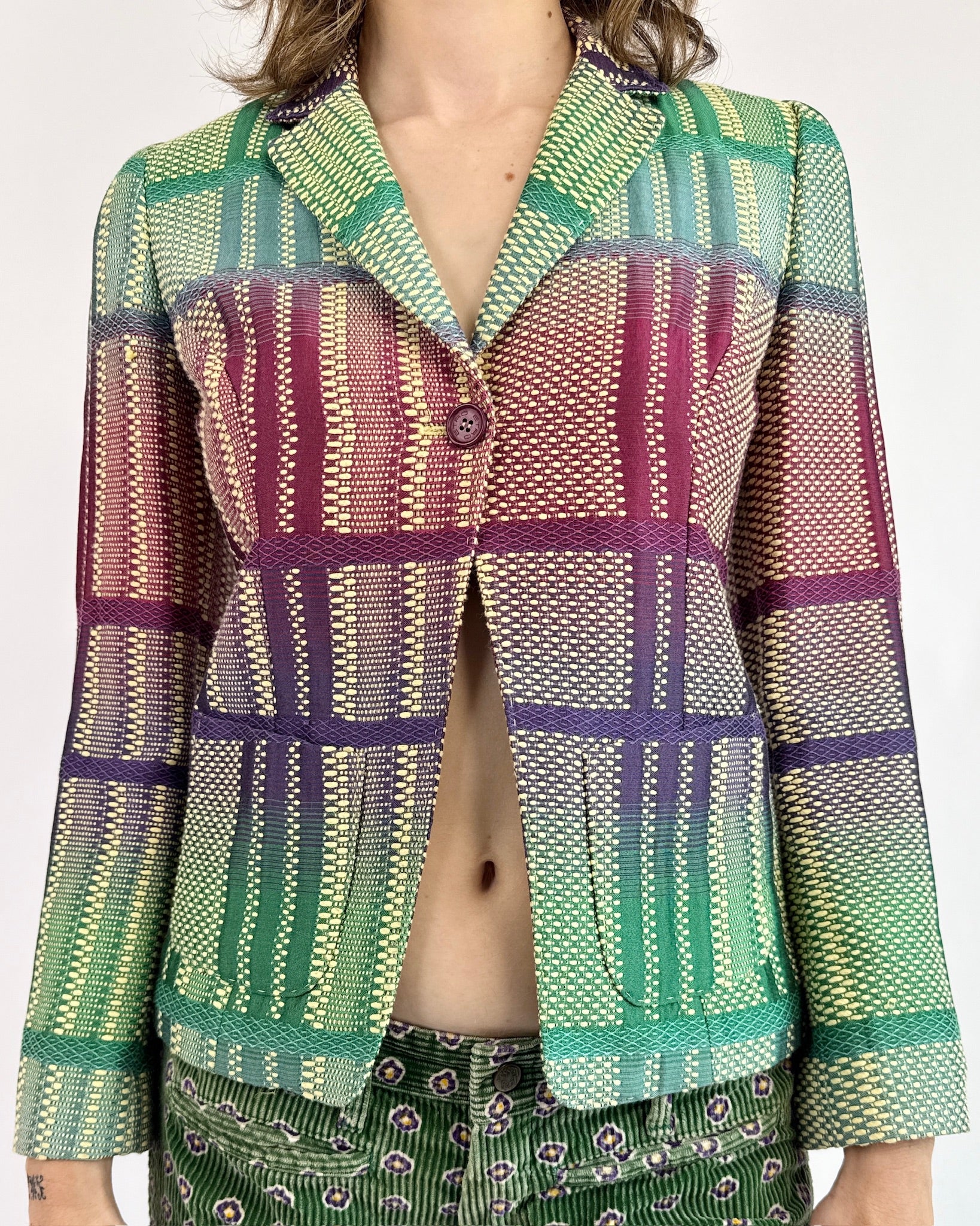 Etro Electric Plane Blazer