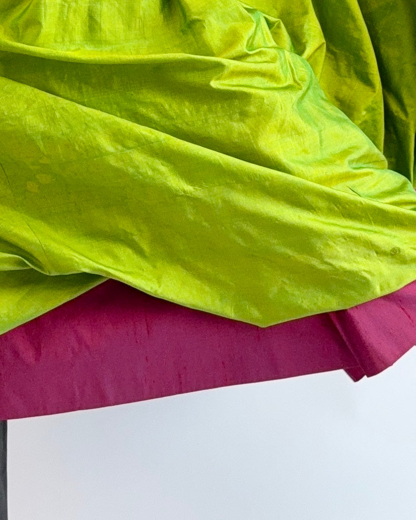 YSL Apple of My Eye Taffeta Balloon Skirt