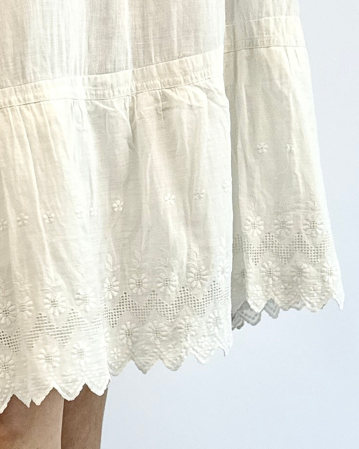 Dove Calls Cotton Edwardian Eyelet Skirt