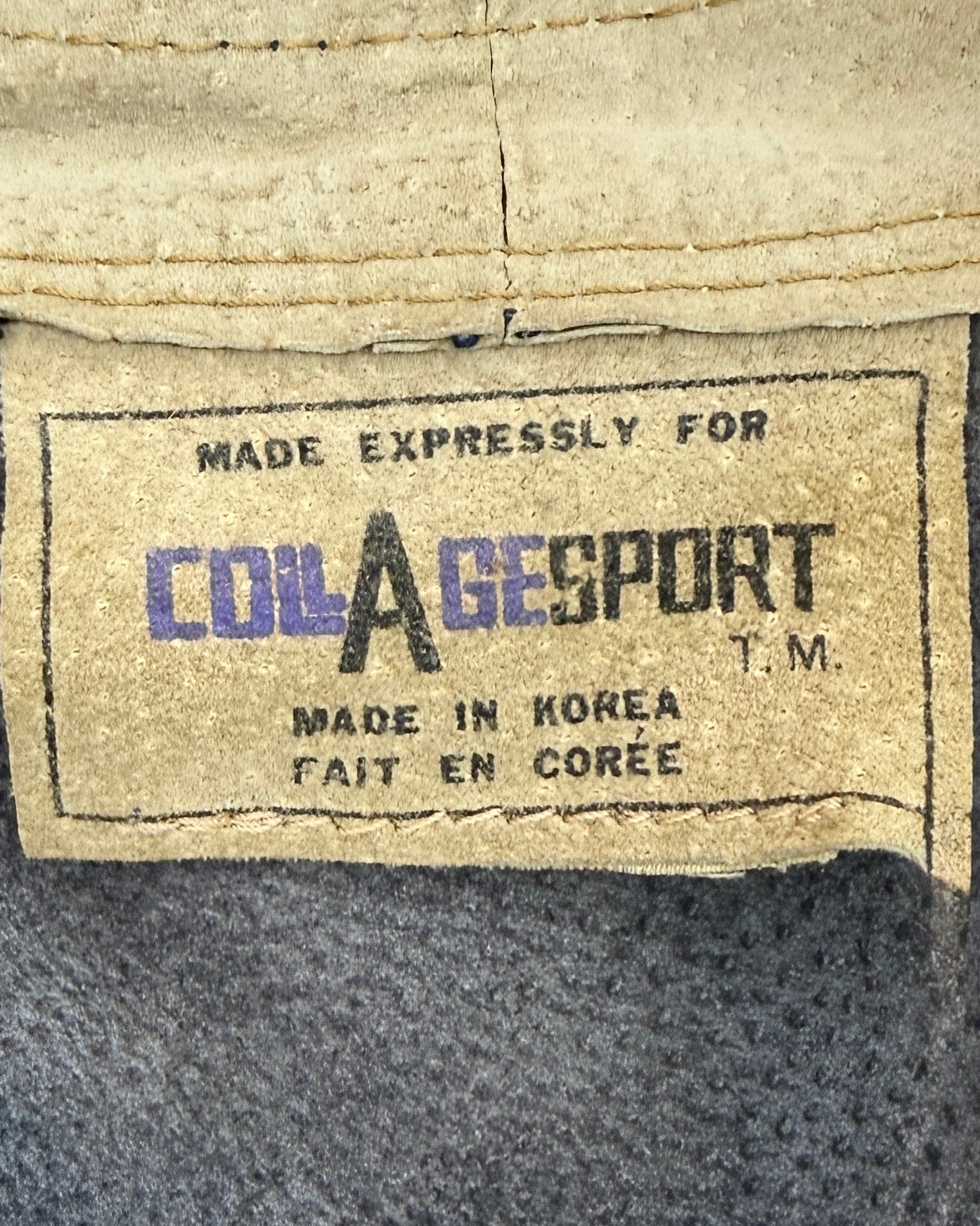 60s Nature By Hand Suede Painted Jacket