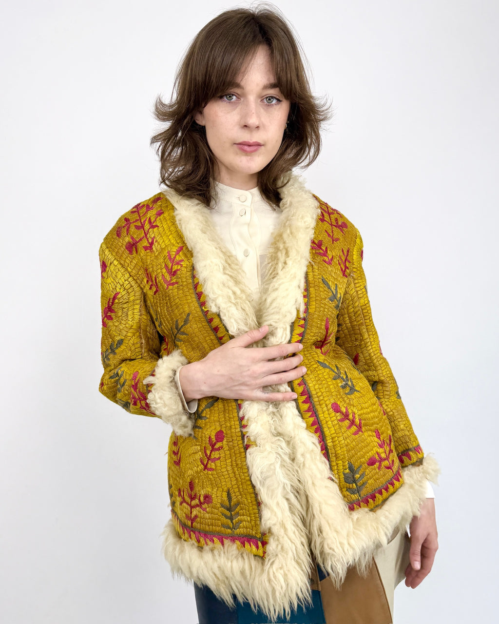 Embroidered Afghan Coat