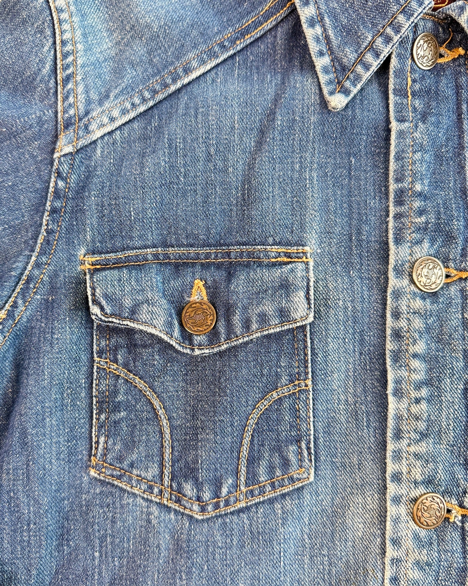 60s Dickies Paper Thin Denim Jacket