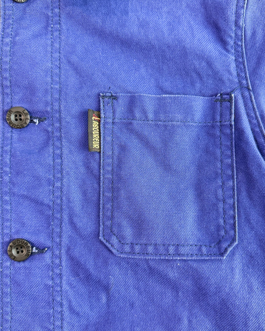 French Blue Workwear Jacket