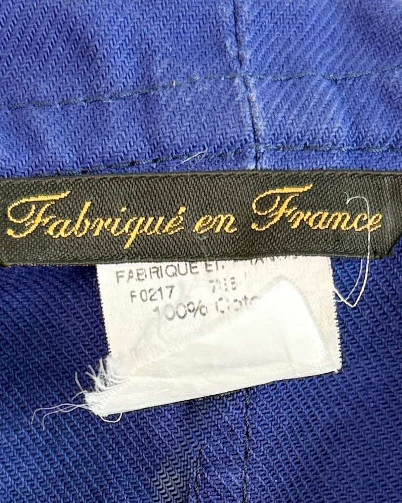 French Blue Workwear Jacket