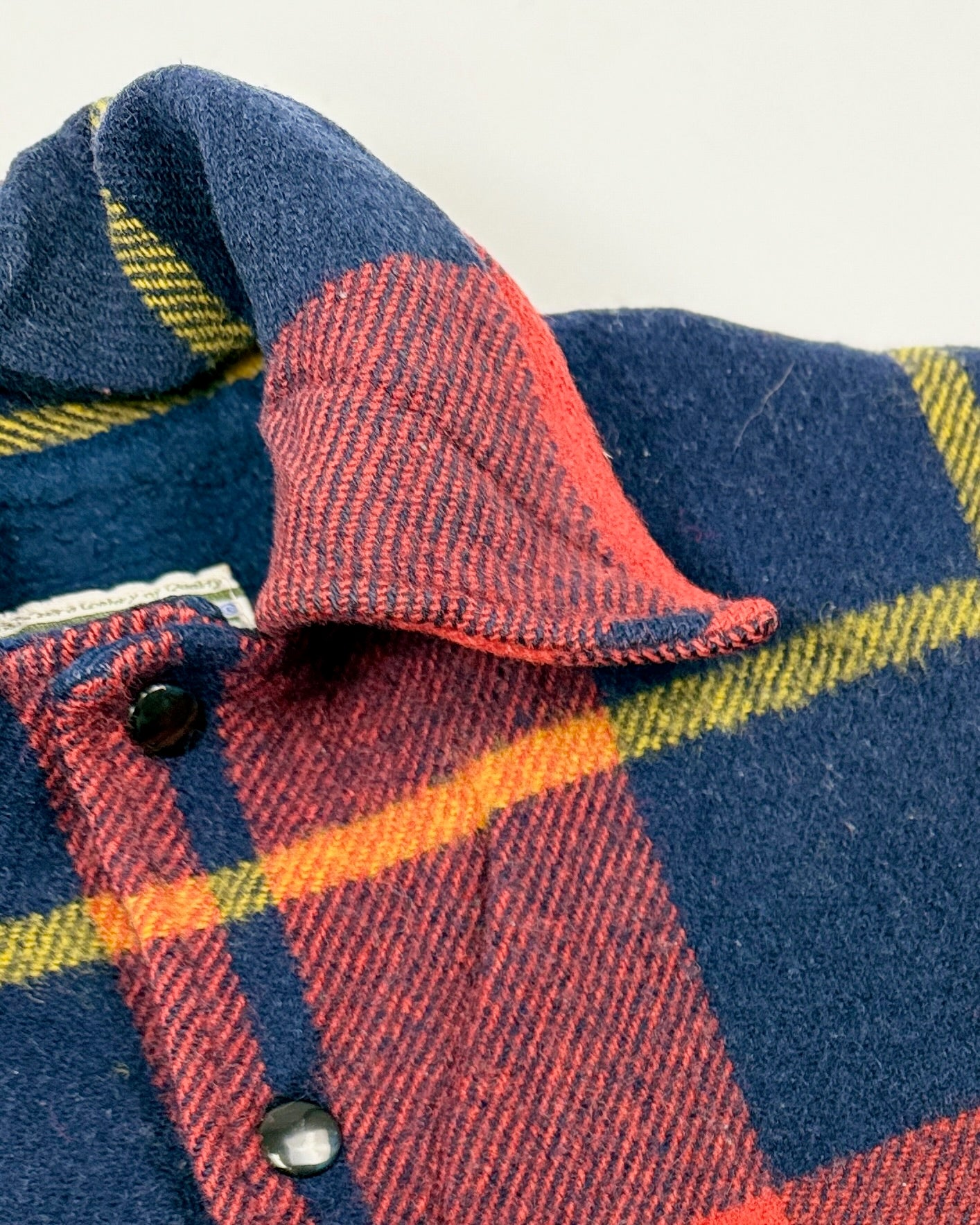 Wool Lined Plaid Jacket