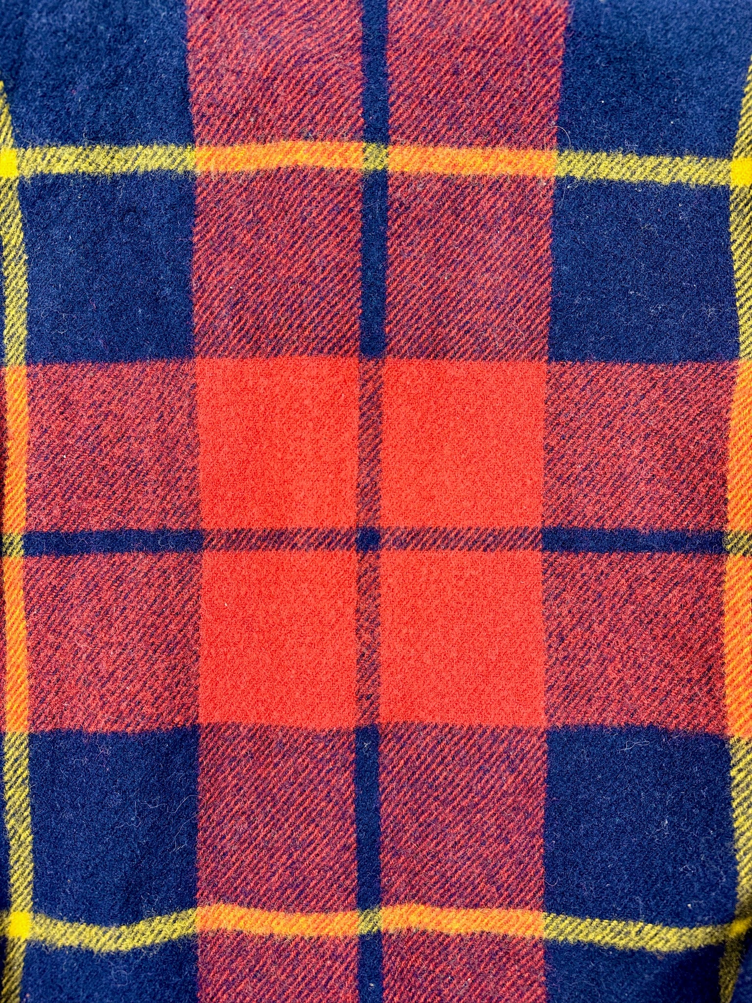 Wool Lined Plaid Jacket