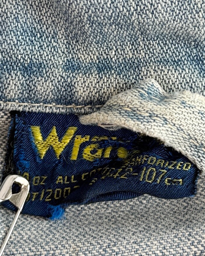 Perfectly Faded Wrangler Denim Jacket