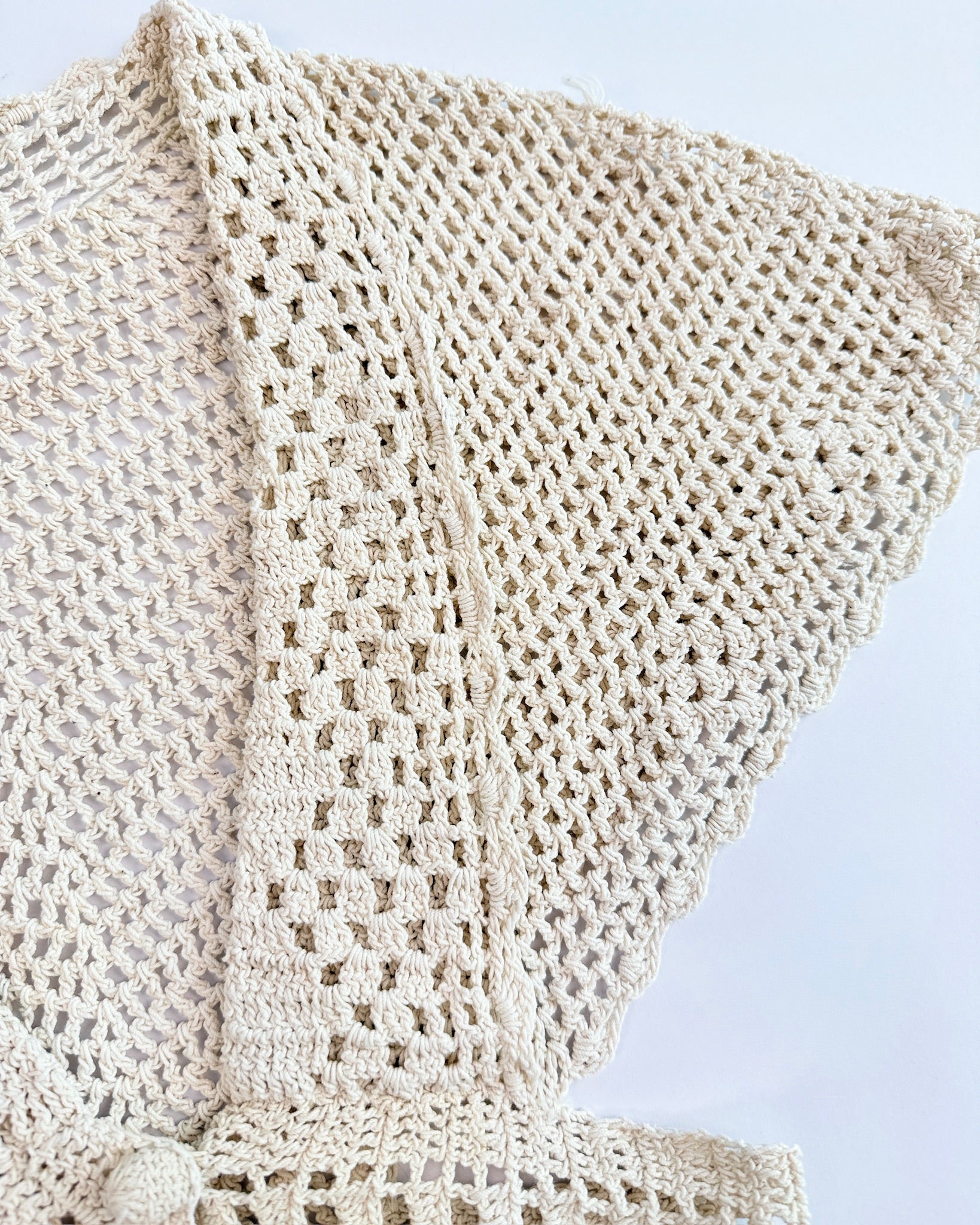 Crochet Babydoll Top