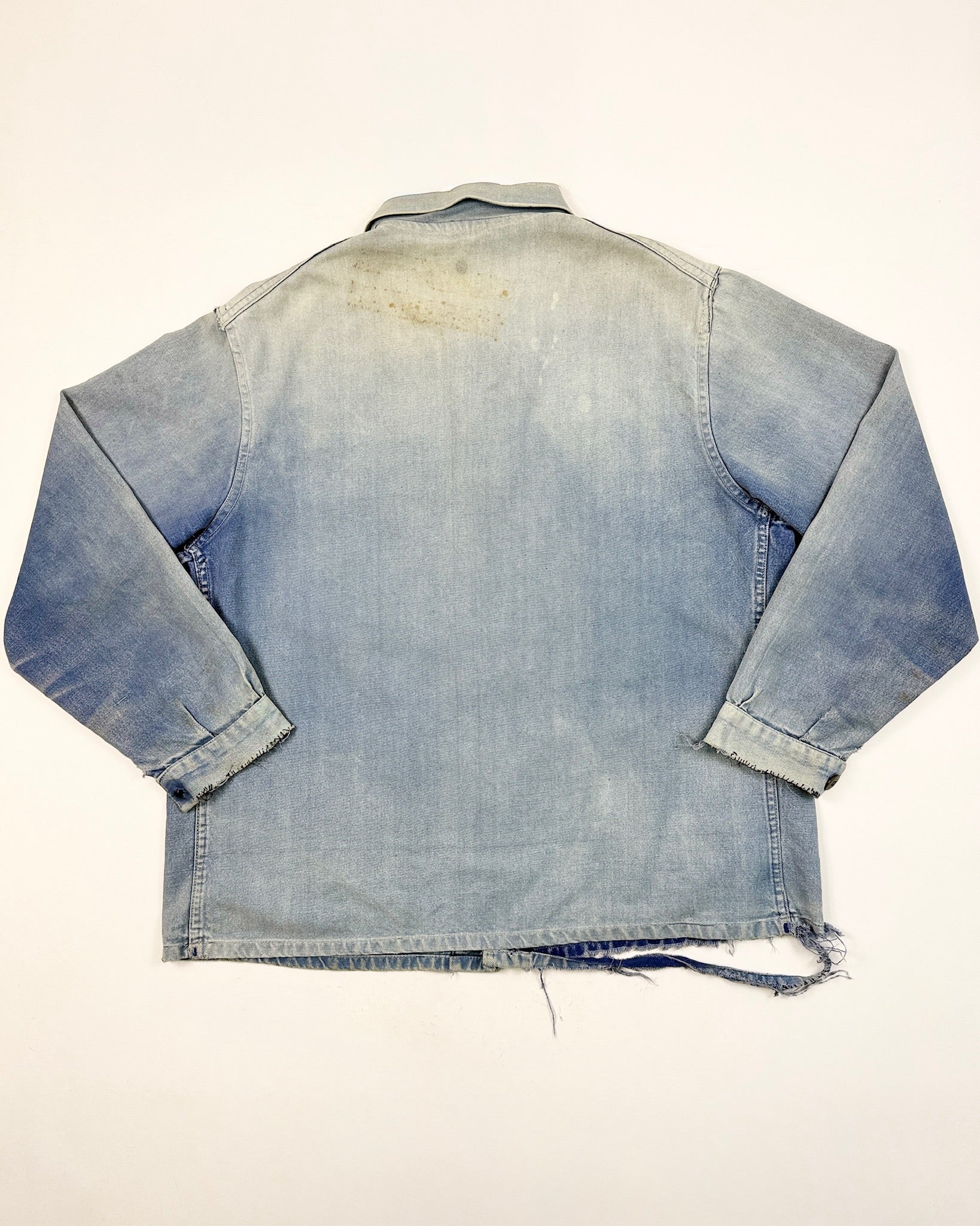 Blue French Workwear Jacket