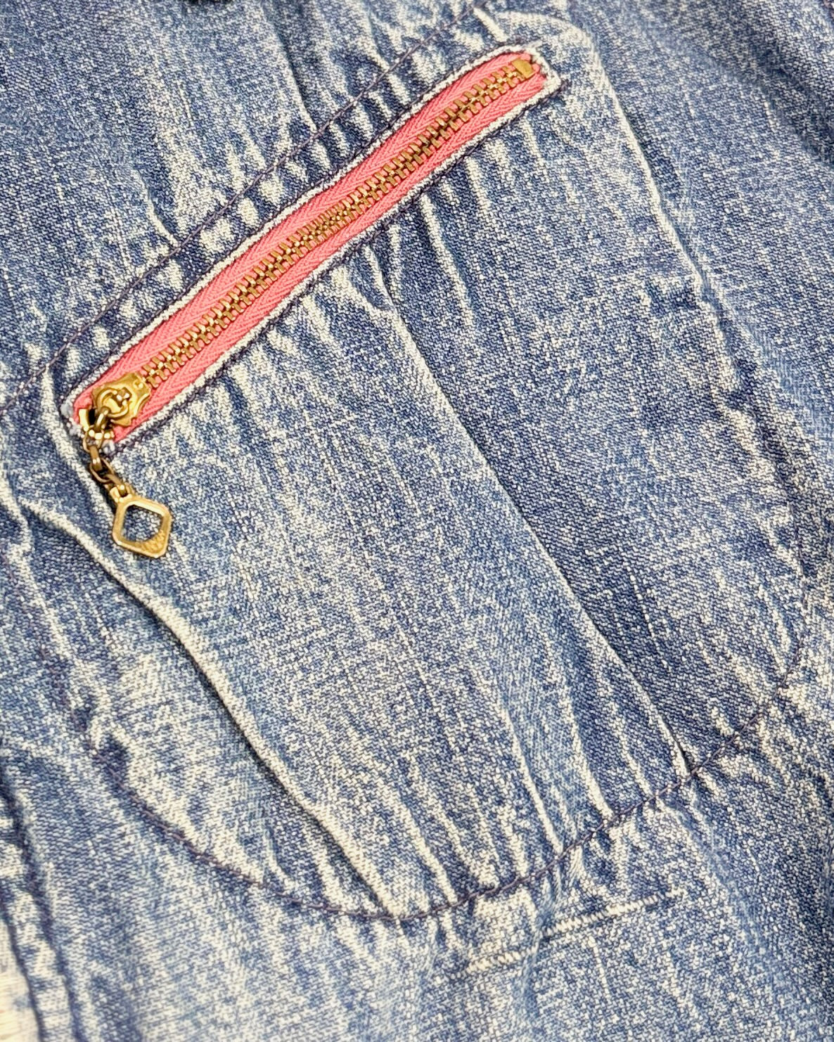 1950's Wool Lined Denim Jacket