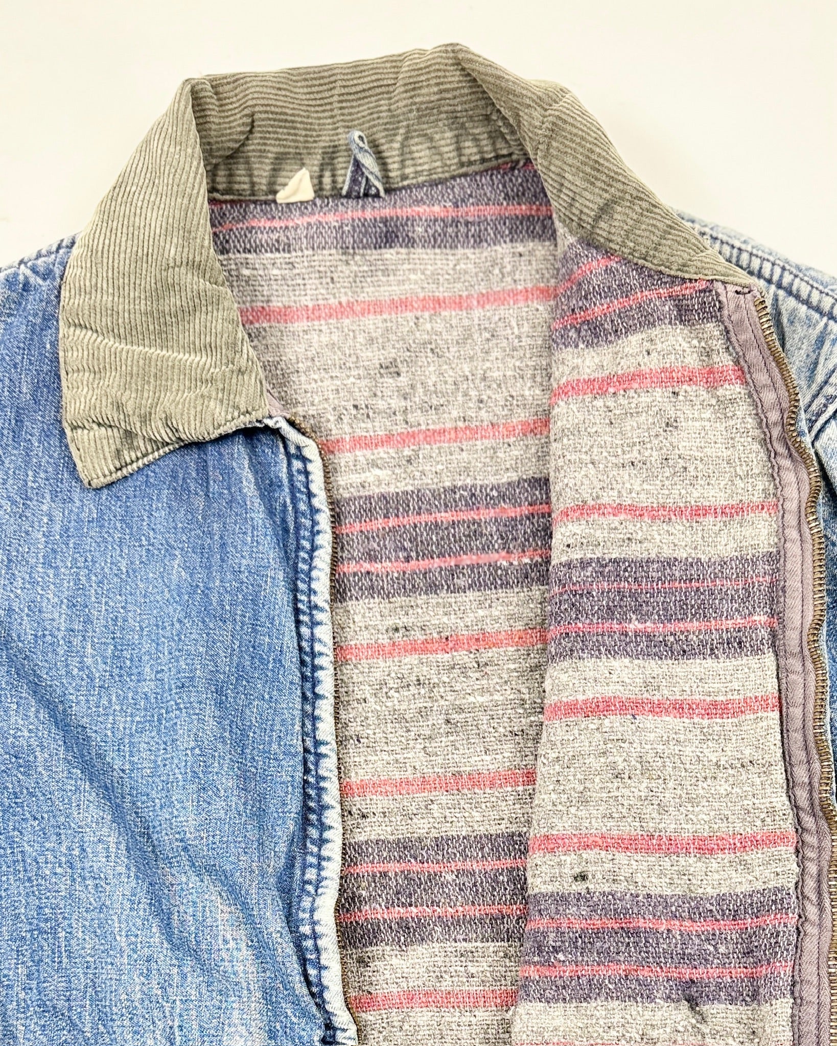 1950's Wool Lined Denim Jacket