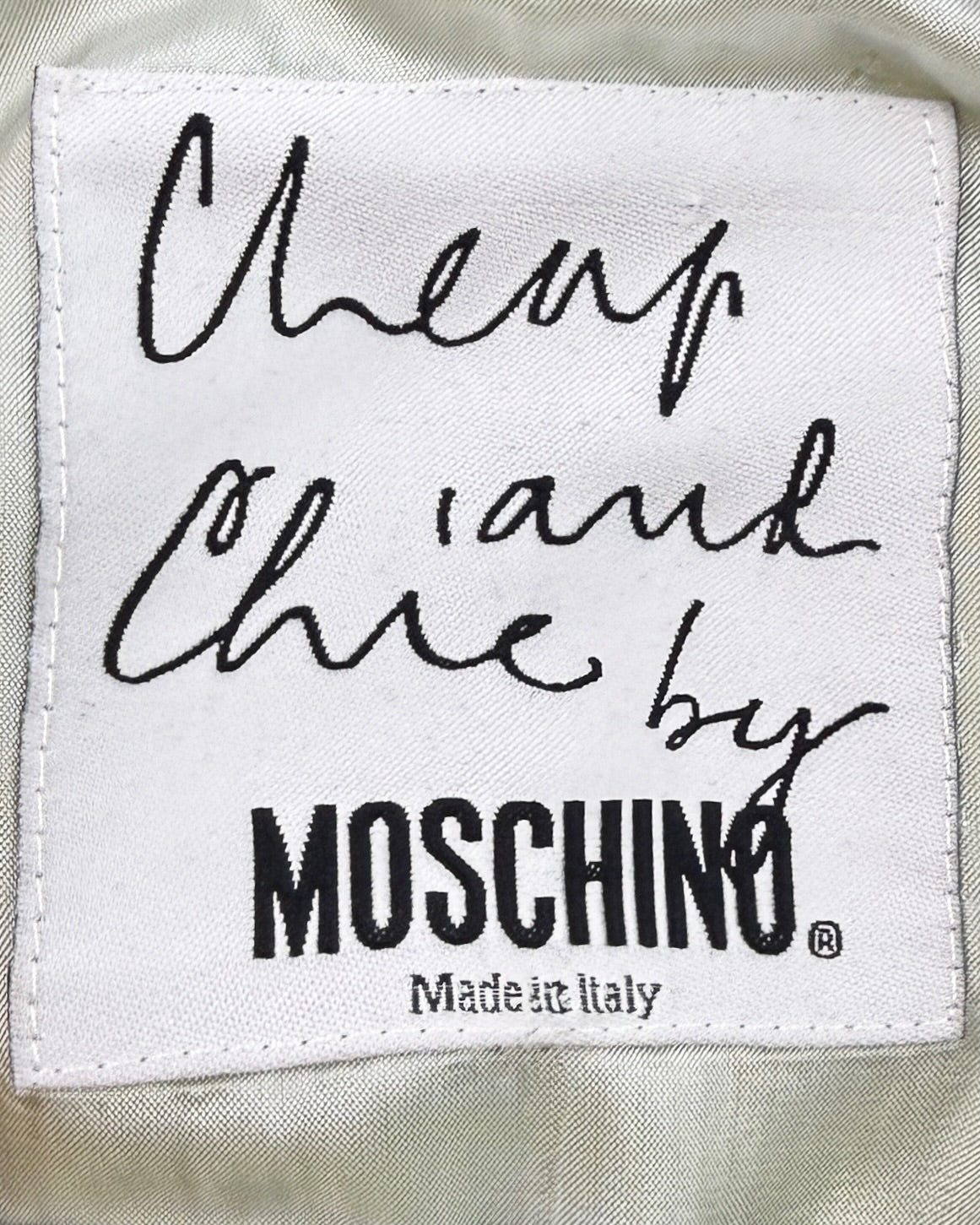 90s Moschino The Perfect Fit Puzzle Set