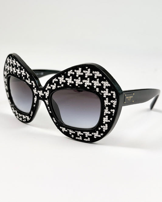 Dolce and Gabbana Tweed Sunglasses