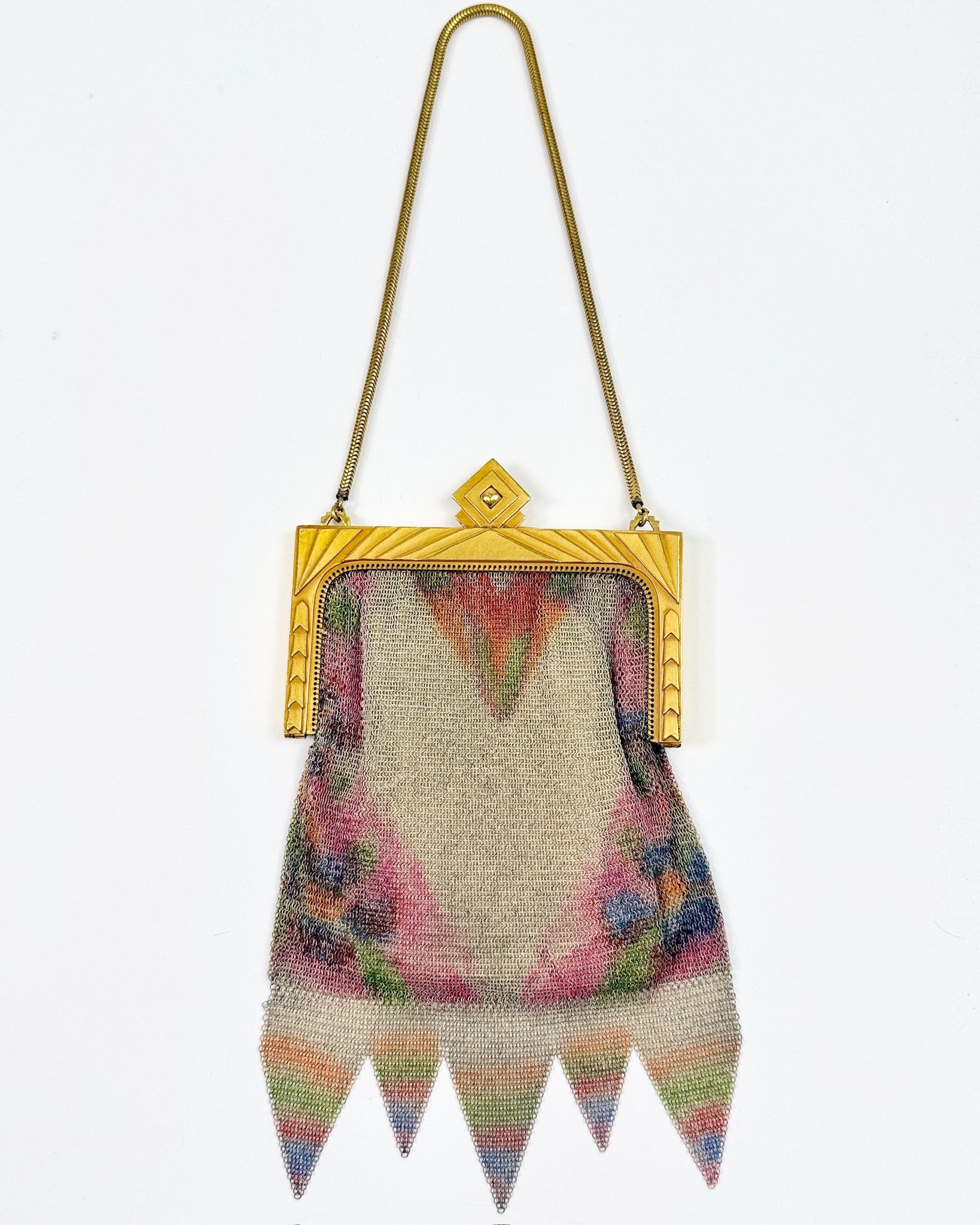 20s Airbrush Sunset Chainmail Bag