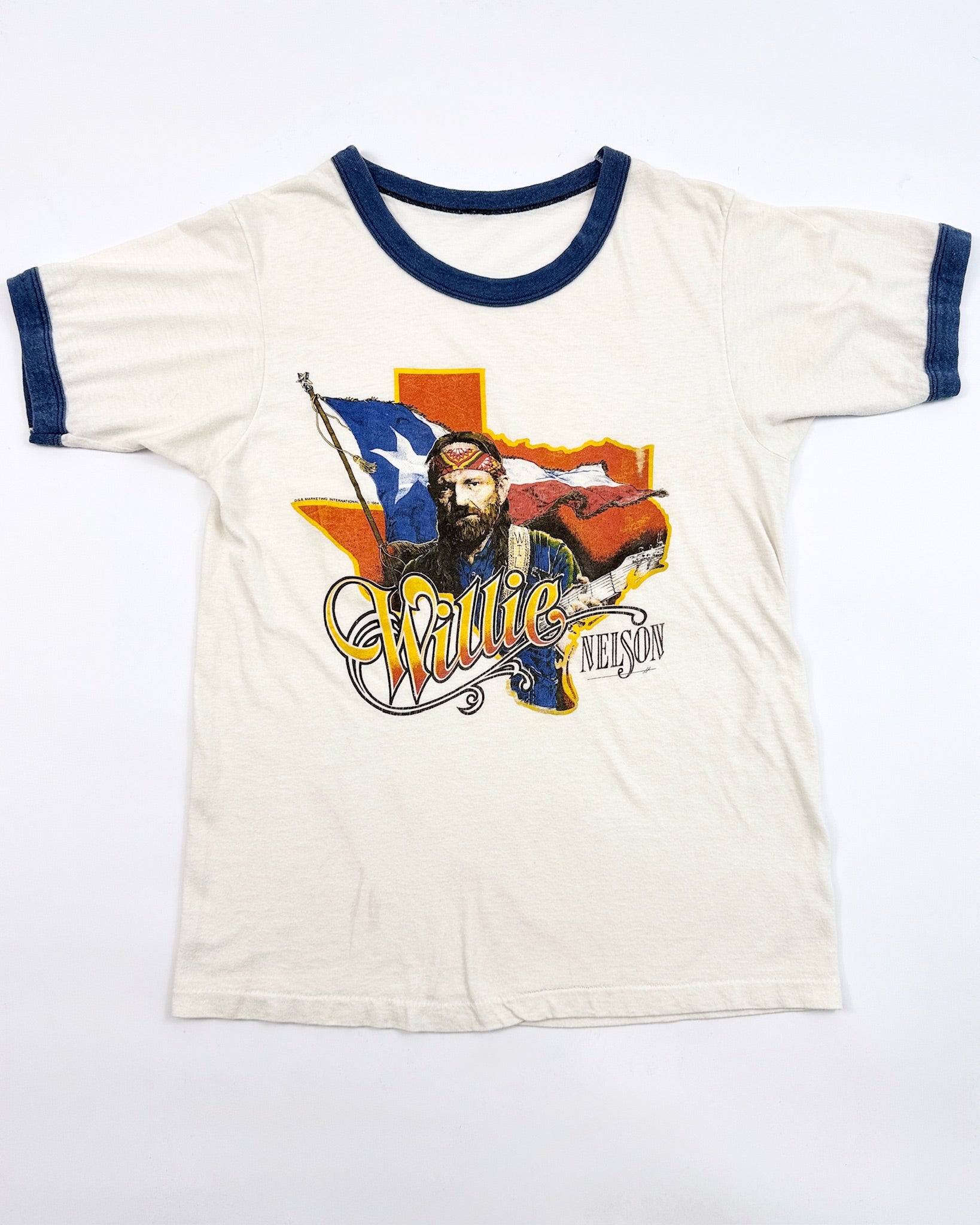 Willie Nelson 1984 Ringer Tee