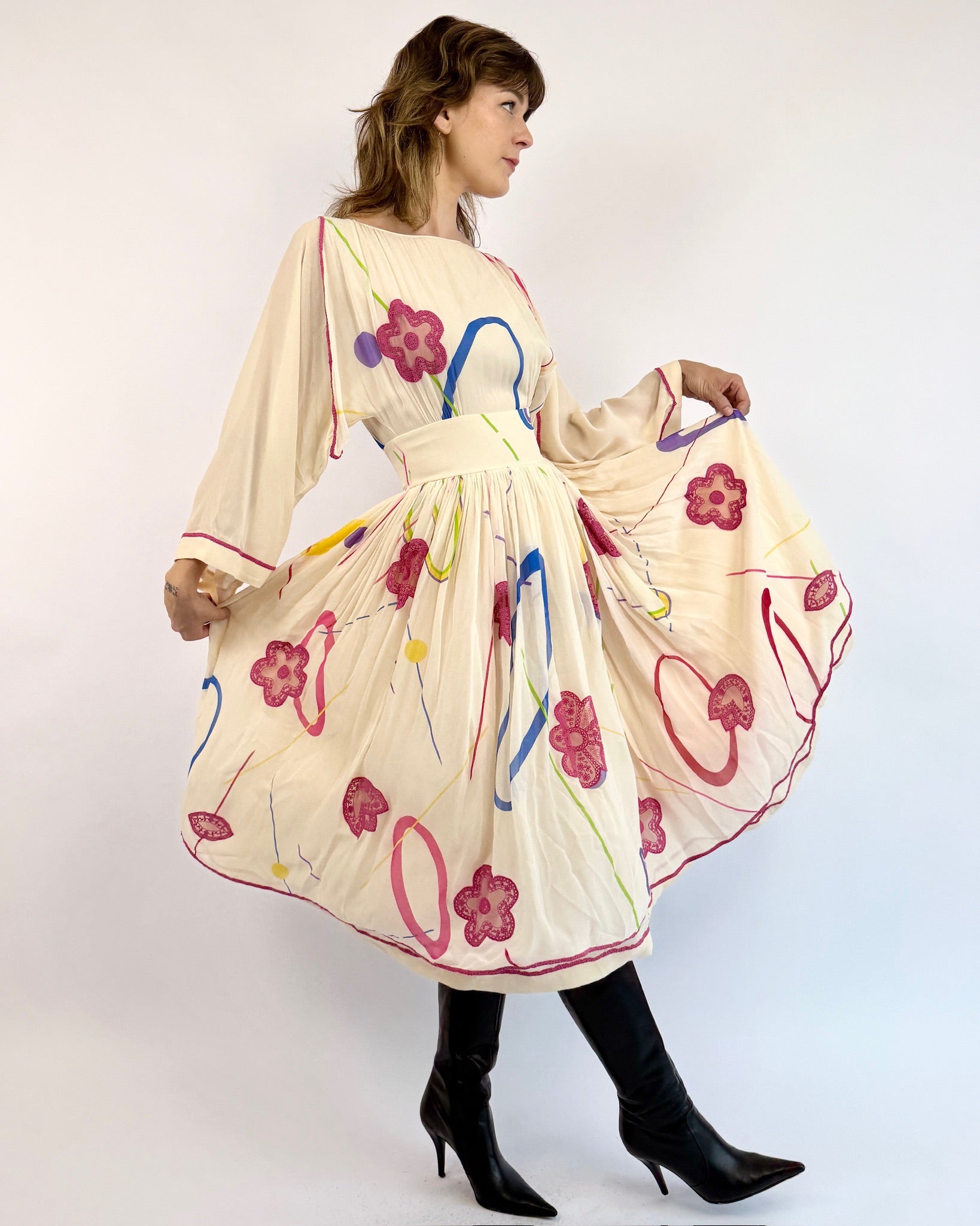Karl Lagerfeld for Chloé Draw The Line Dress