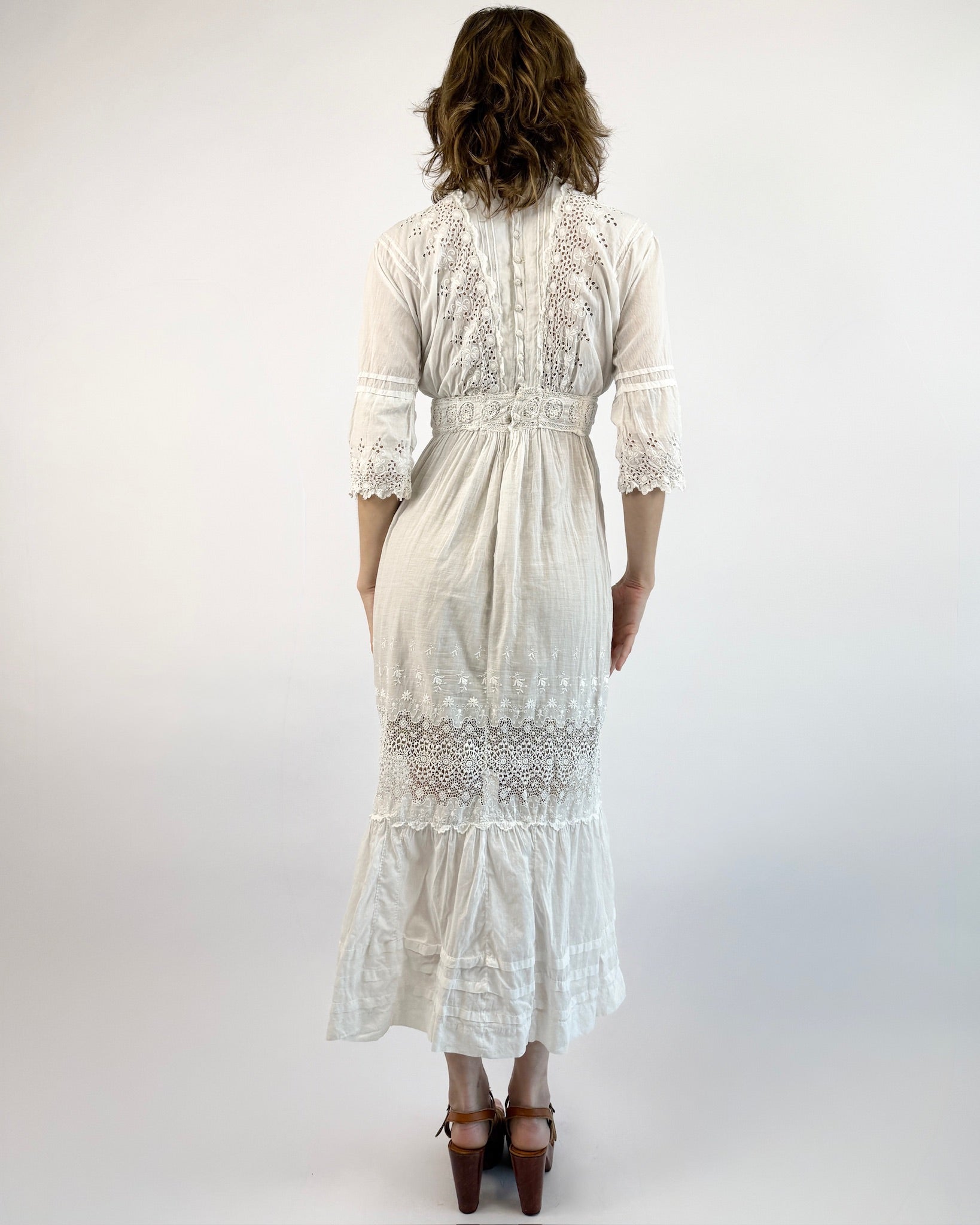 Let's Cloud Watch Edwardian Lawn Dress