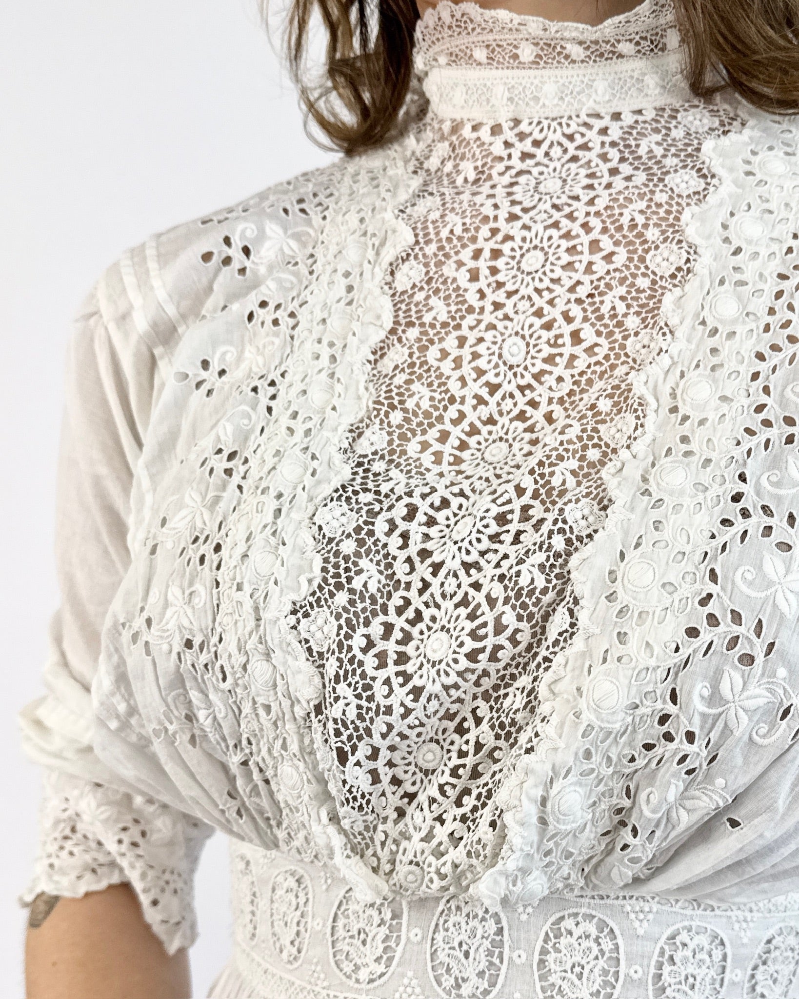 Let's Cloud Watch Edwardian Lawn Dress