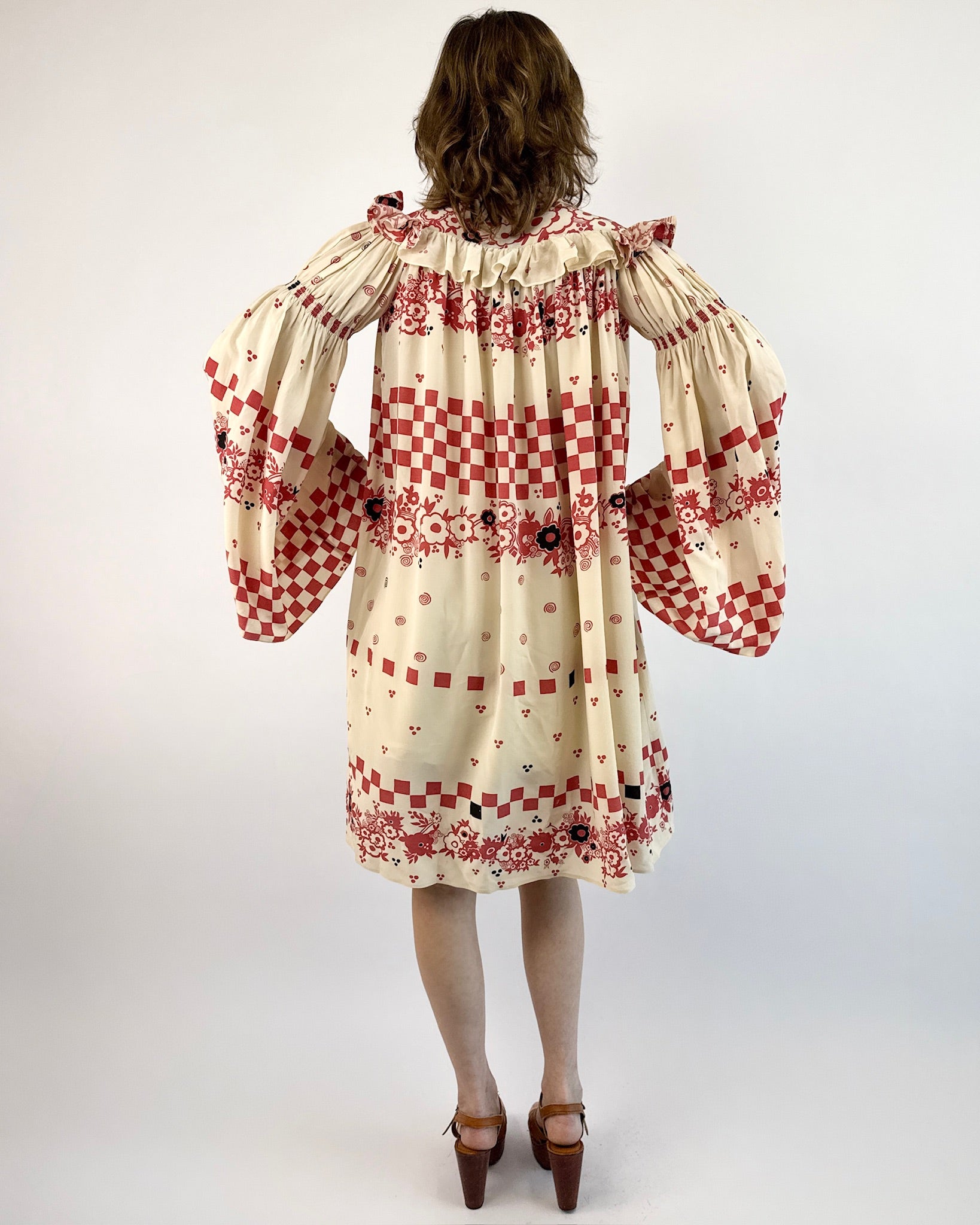 Ossie Clark Check Mate Floral Jacket