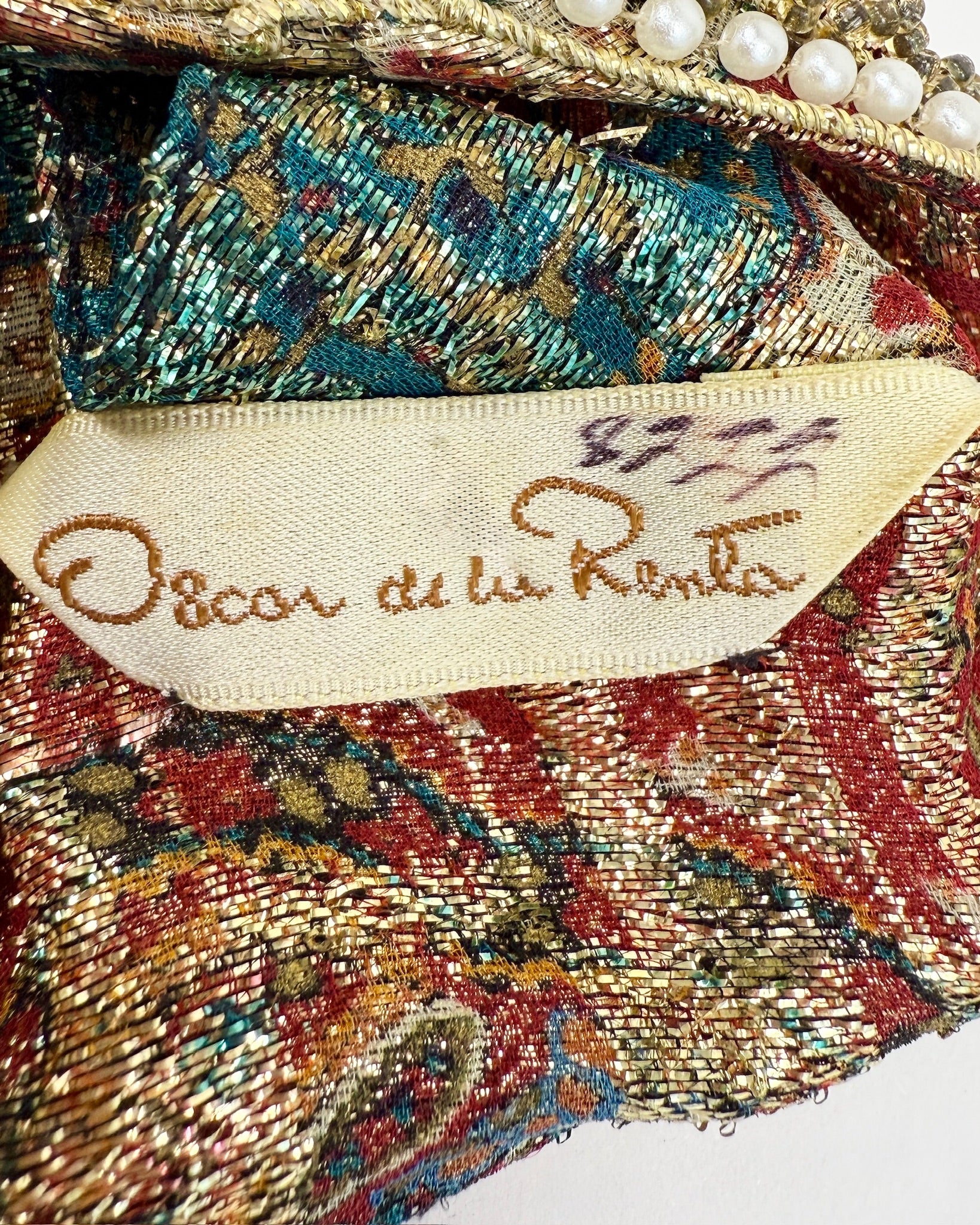 Oscar De La Renta Merrily, Colorfully Metallic Set